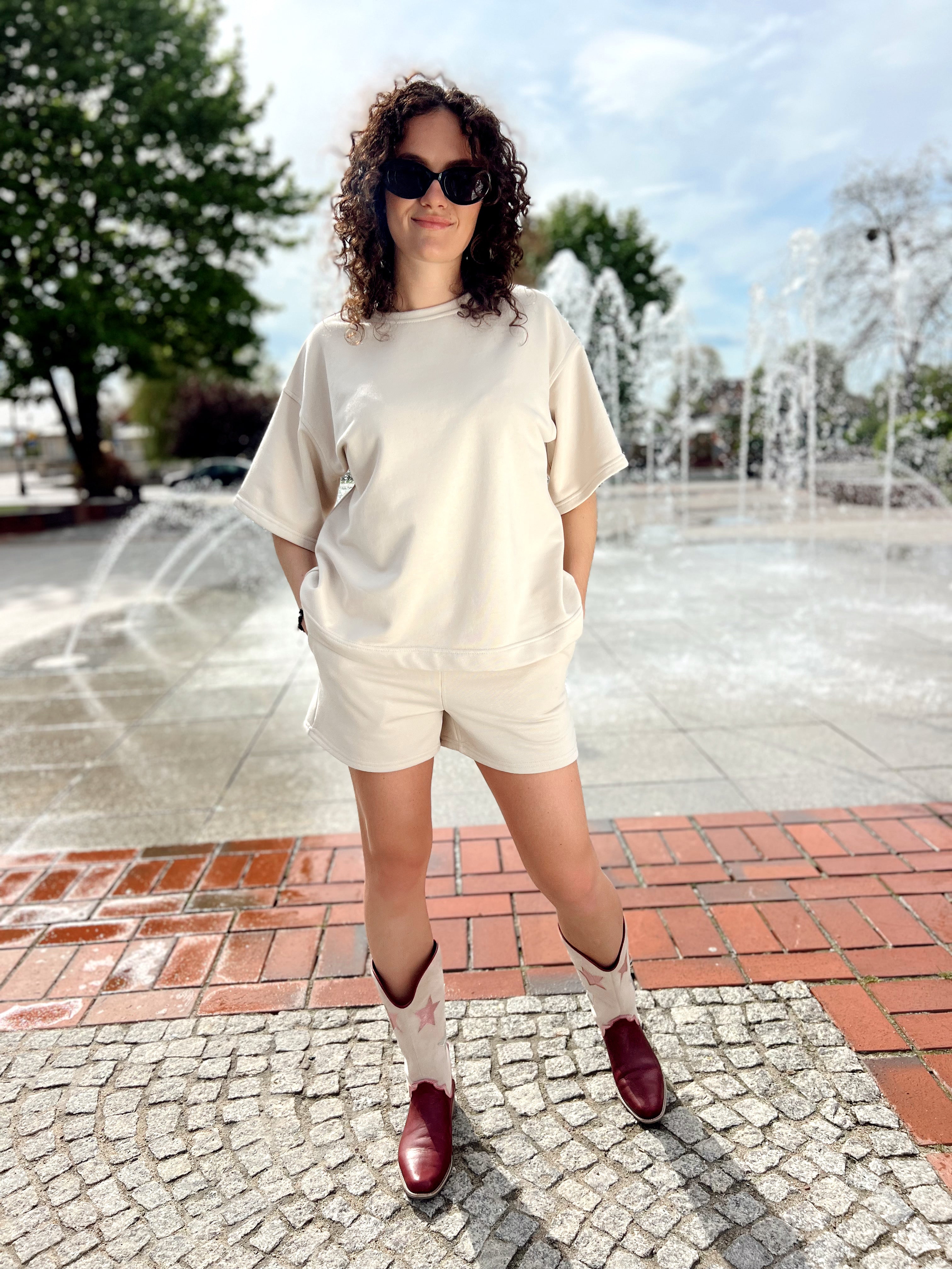 Bluzka BREEZE - BEIGE