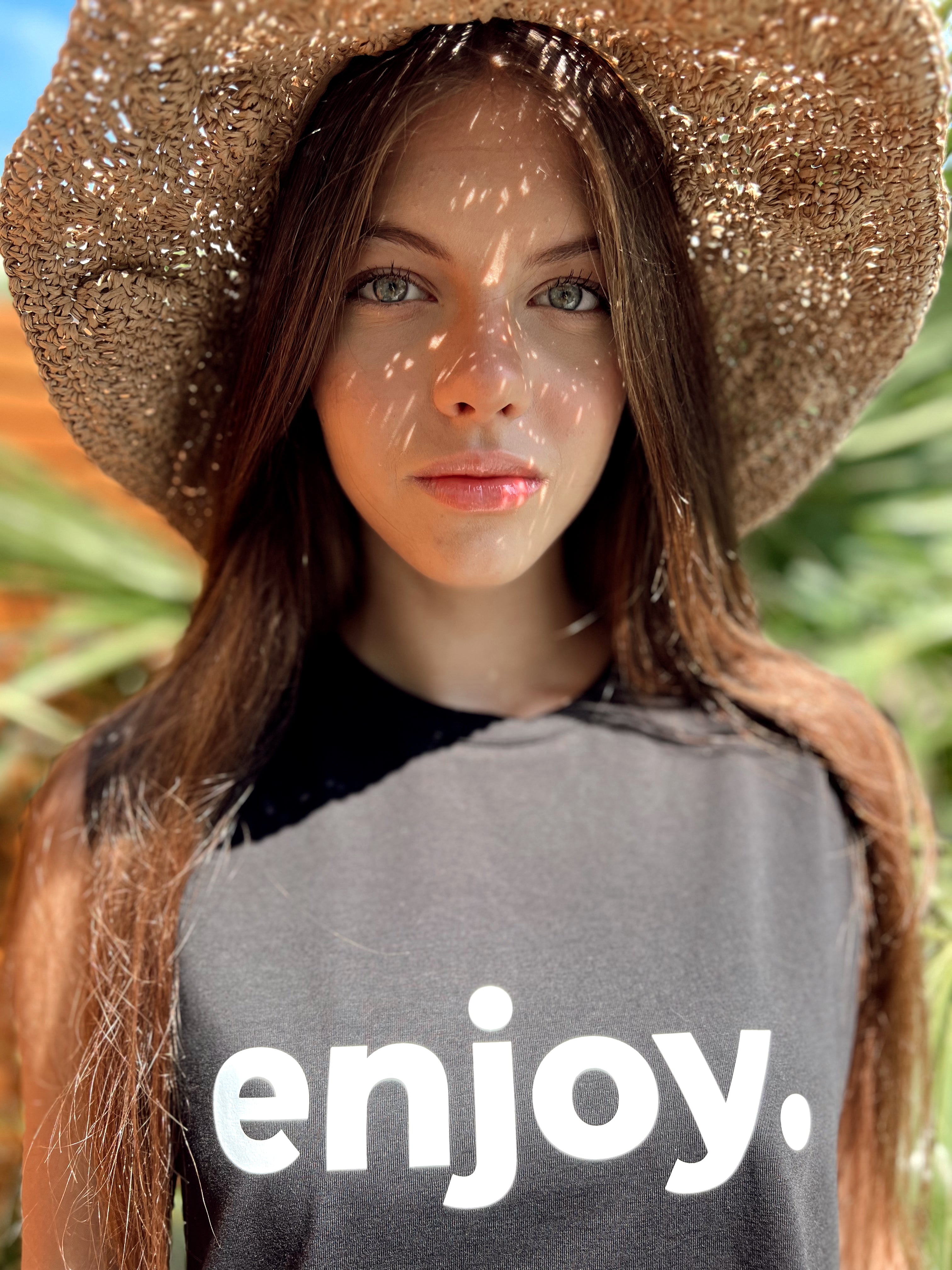 Top ENJOY - BLACK