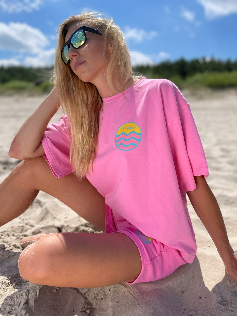 BLUZKA PALMA BREEZE - PINK