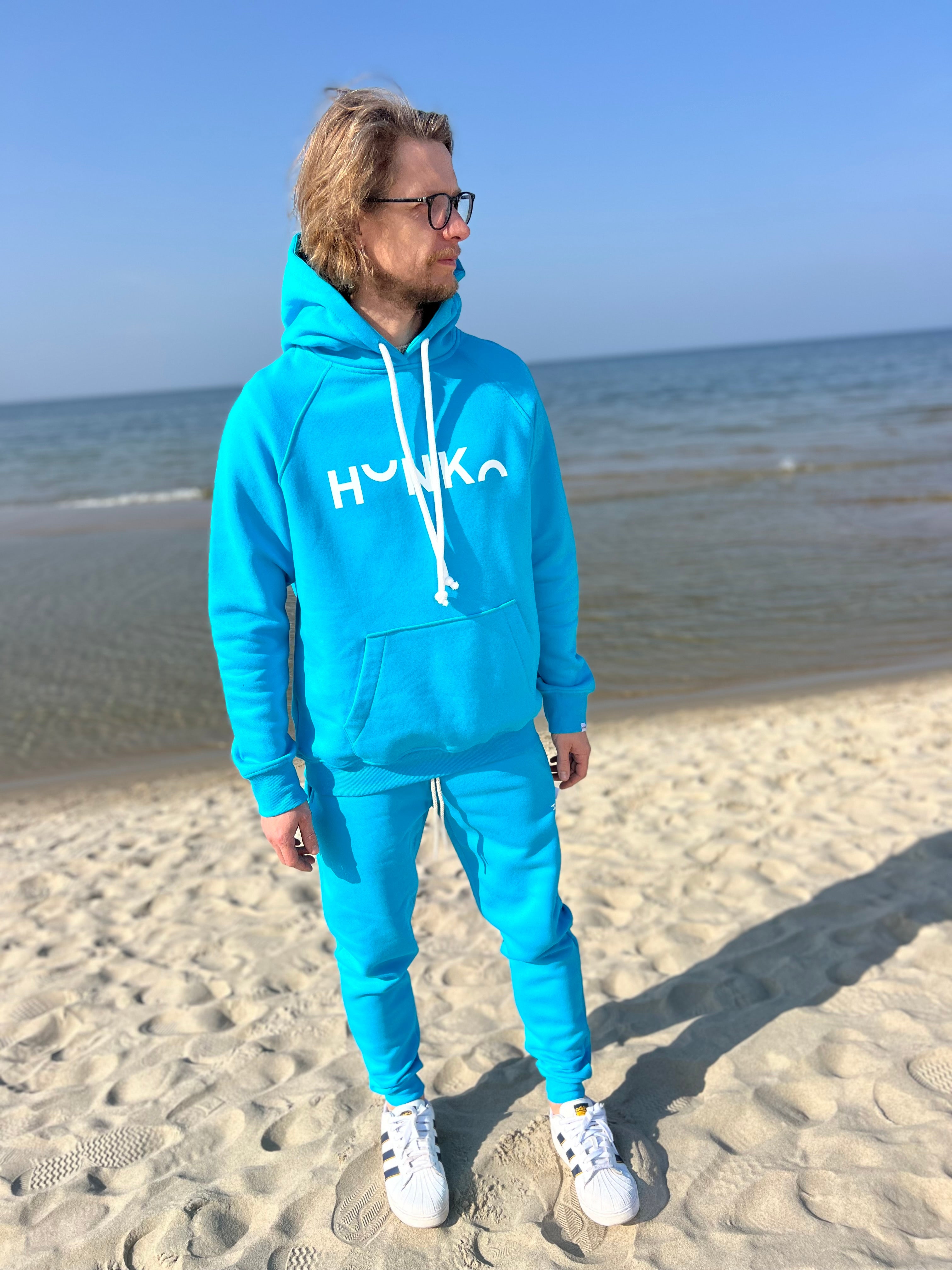 Spodnie męskie - TURQUOISE