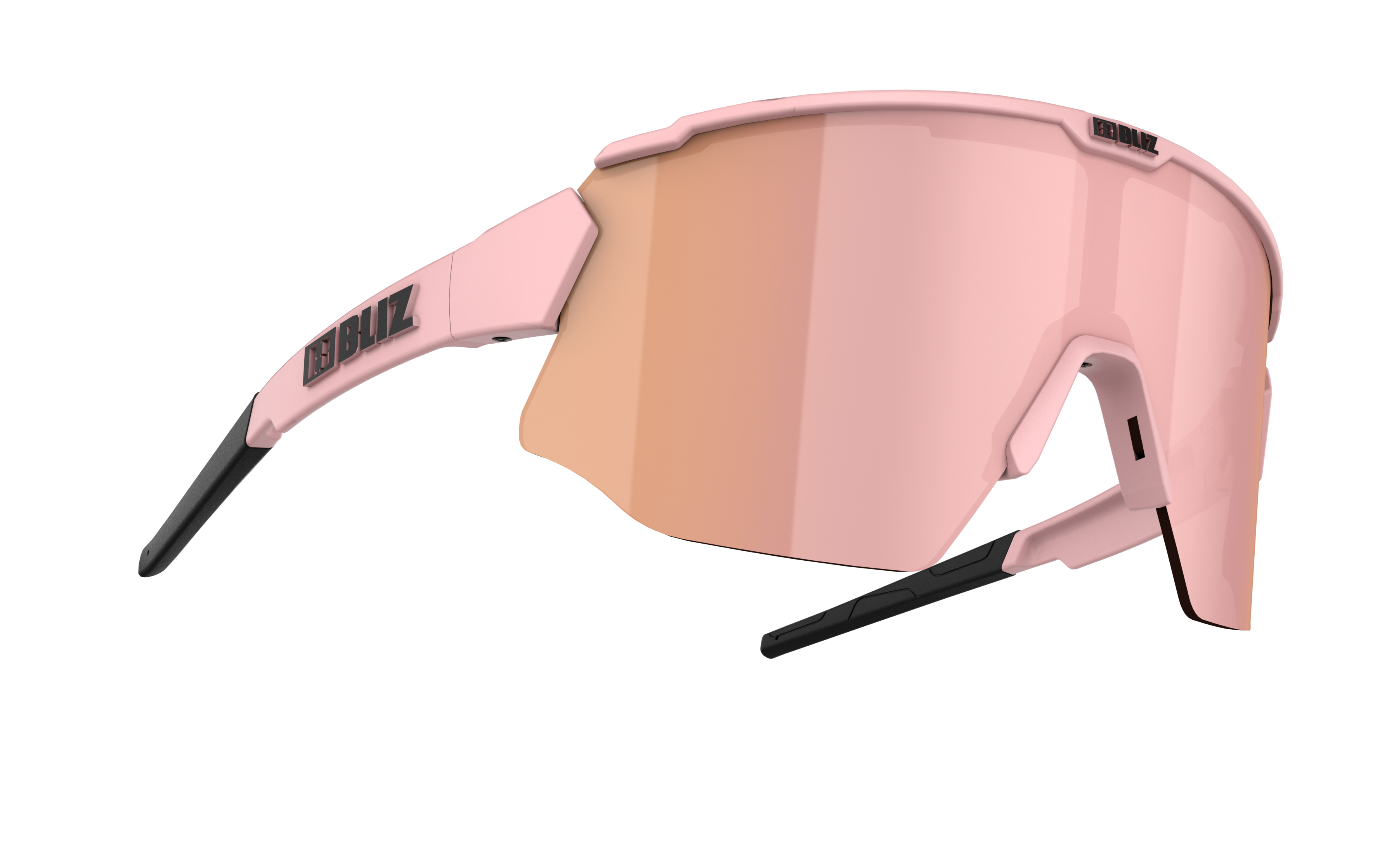 OKULARY BLIZ BREEZE MATT POWDER PINK
