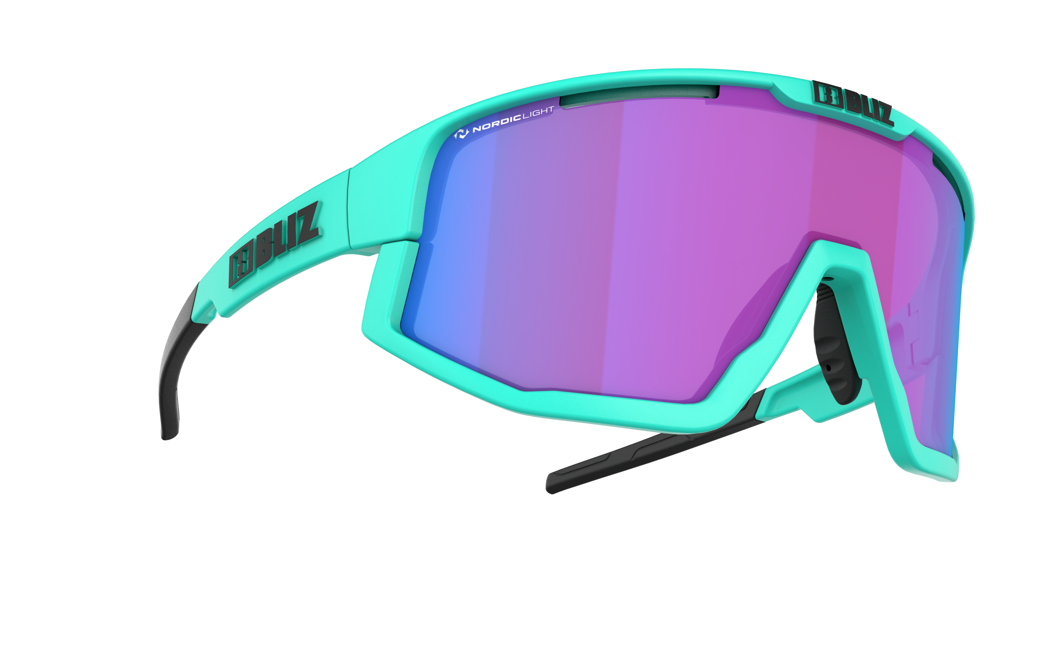 Bliz Active Fusion Nano Optics Nordic Light Matt Turquoise 52105-34N
