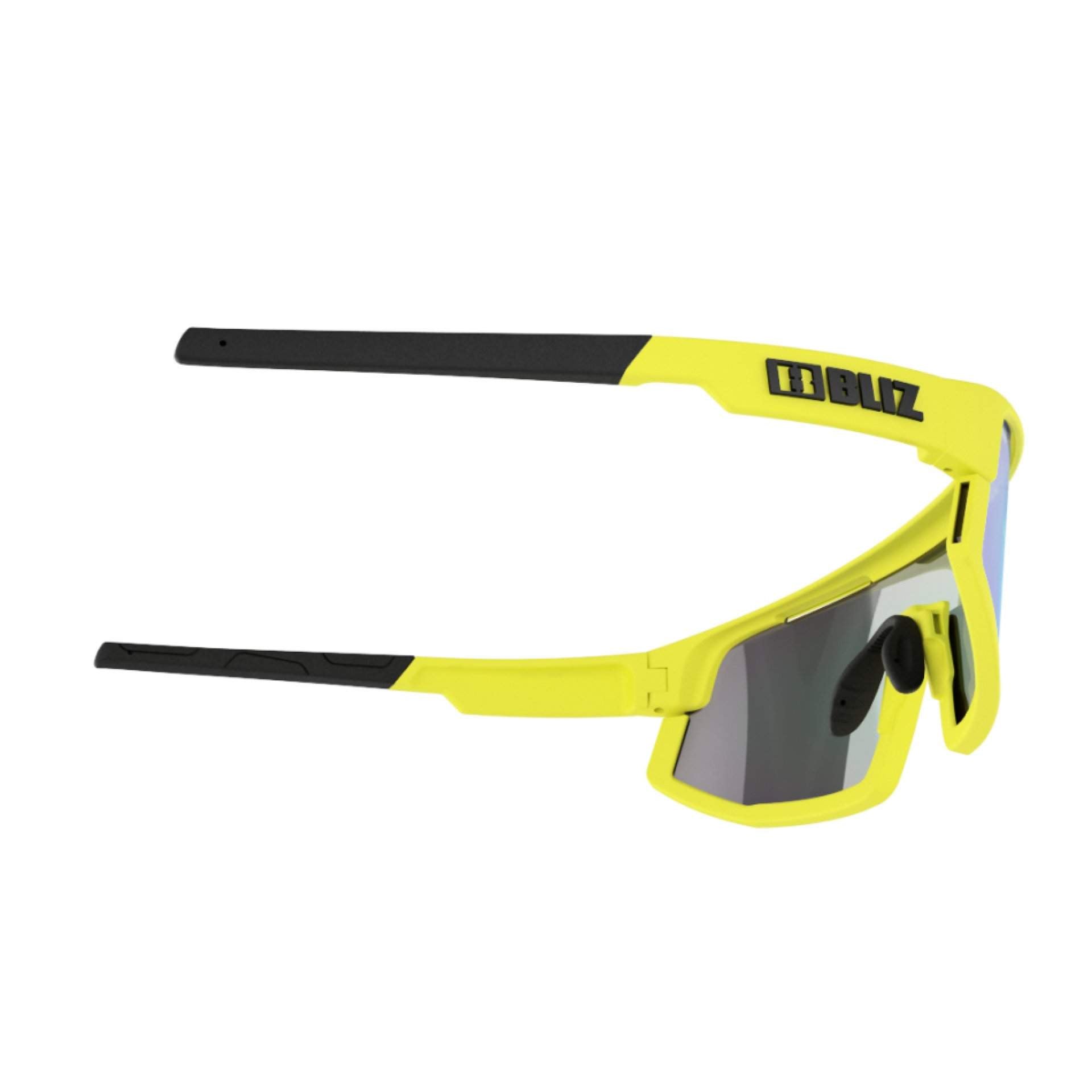 OKULARY BLIZ - VISION MATT YELLOW / SMOKE W BLUE MULTI