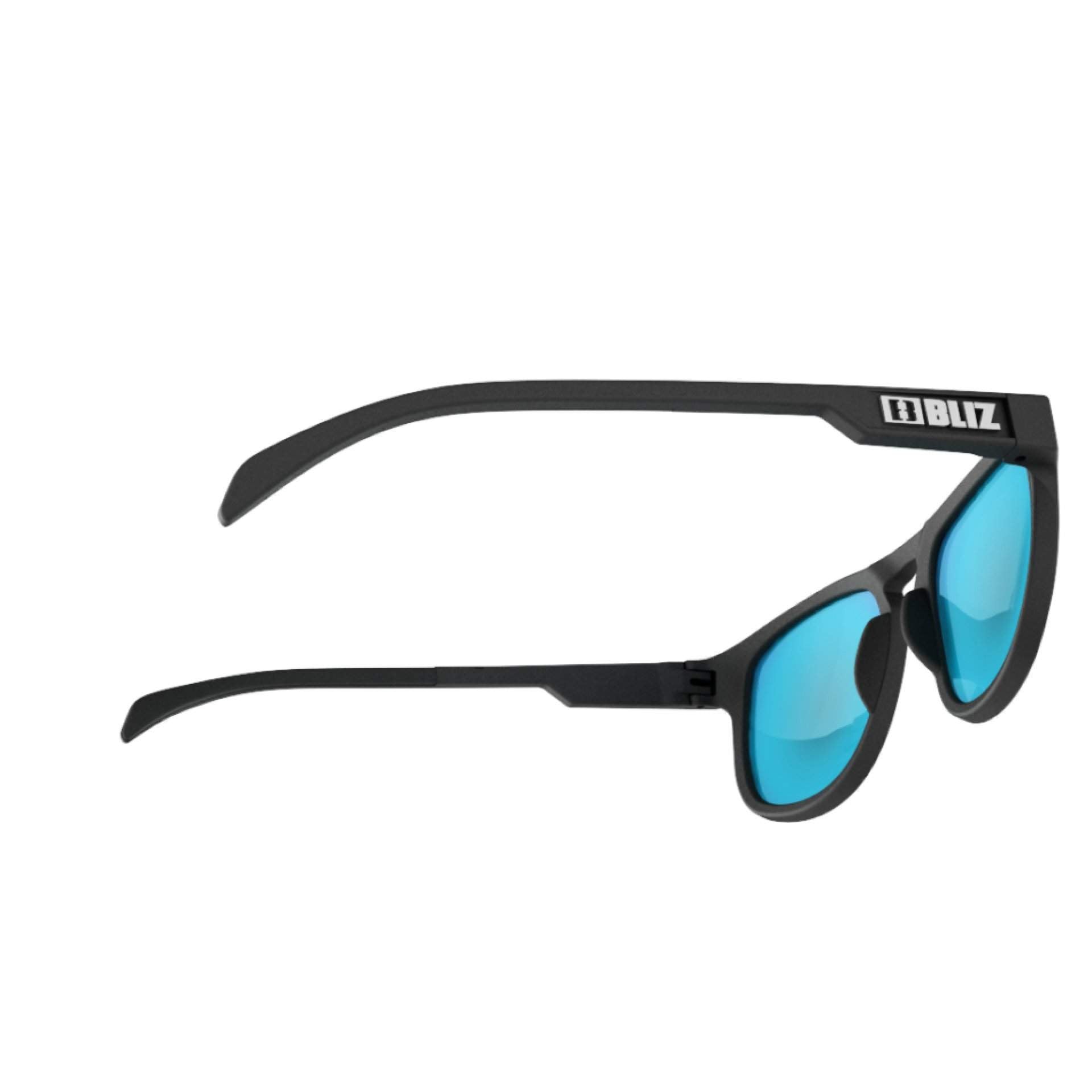 OKULARY BLIZ - ACE BLACK - SMOKE W BLUE MULTI