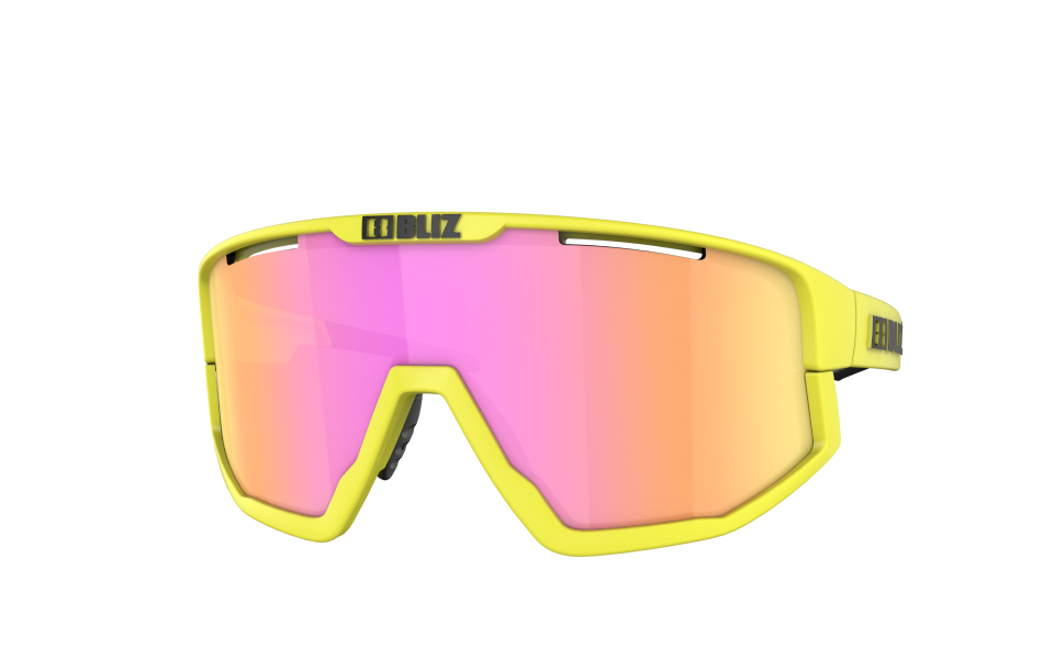 OKULARY BLIZ ACTIVE - FUSION - MATT NEON YELLOW 52105-64