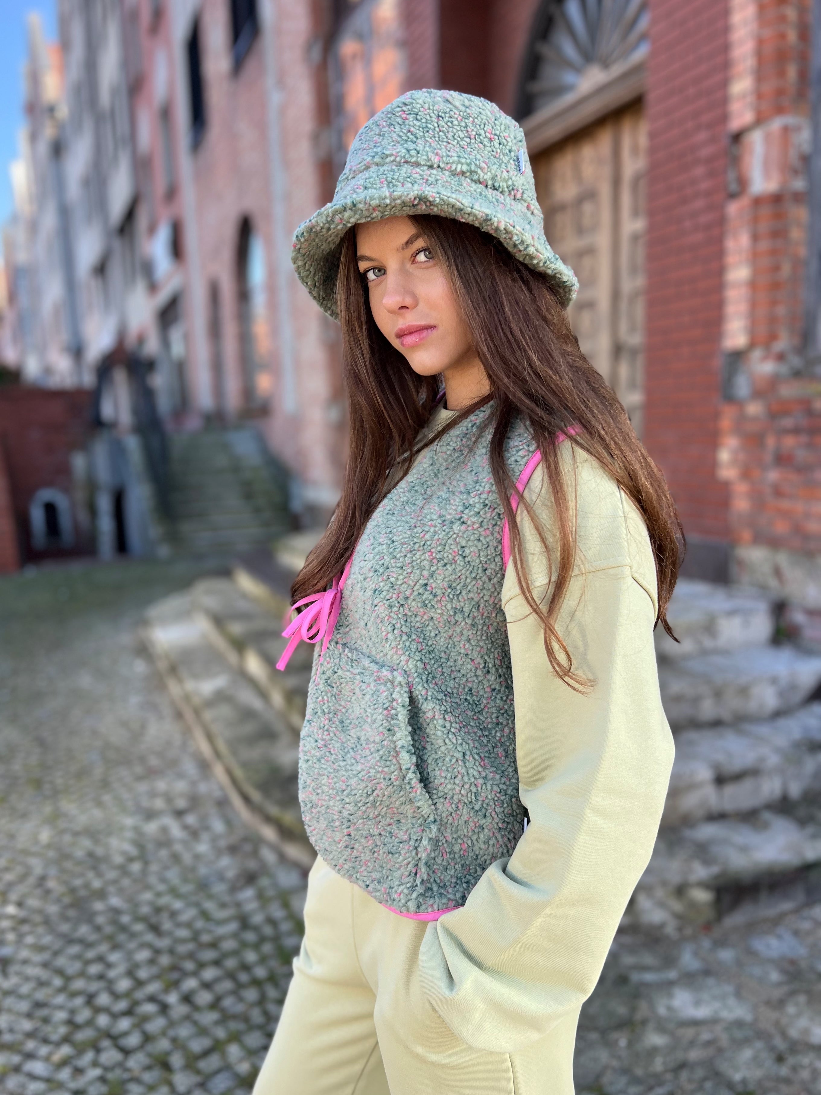 Kamizelka Luisa - Green Melange