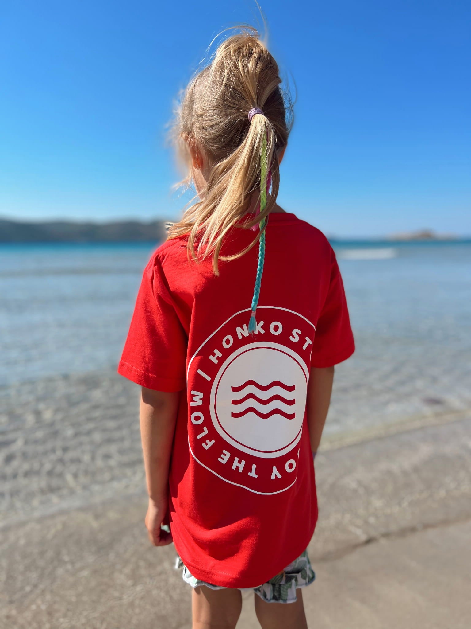 T-SHIRT DZIECIĘCY UNISEX - RED