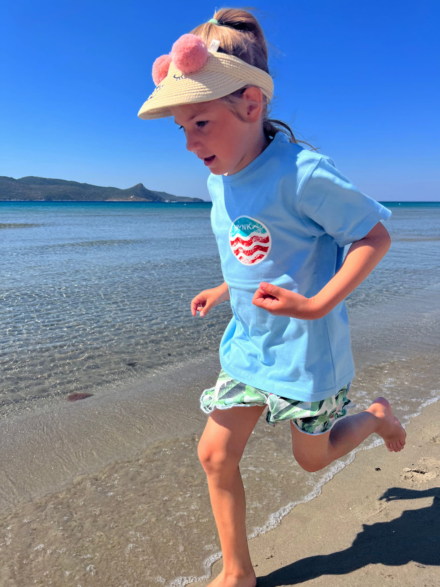 T-SHIRT DZIECIĘCY UNISEX - BABY BLUE