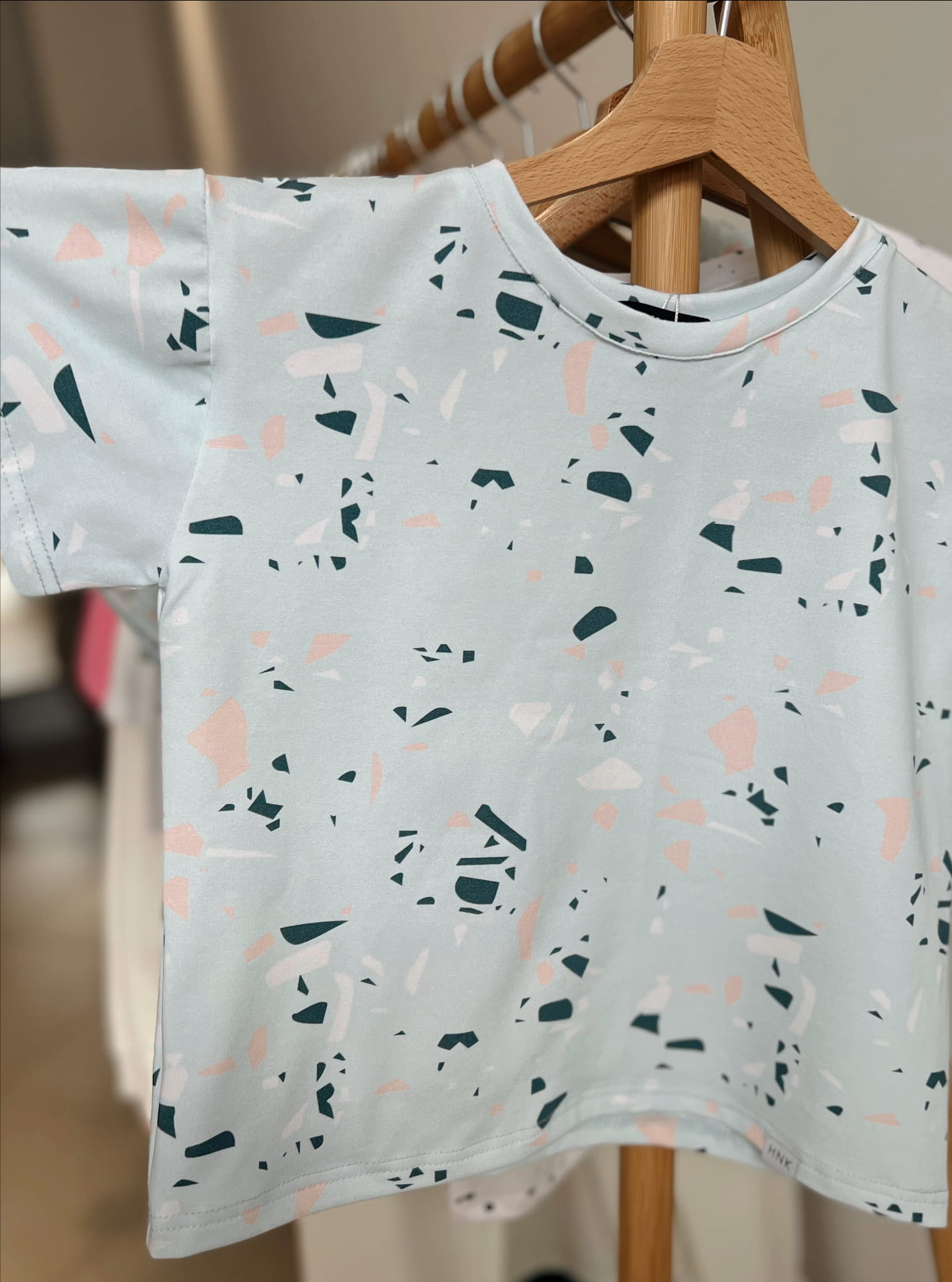 T-SHIRT DZIECIĘCY - LASTRYKO - BLUE LAGOON