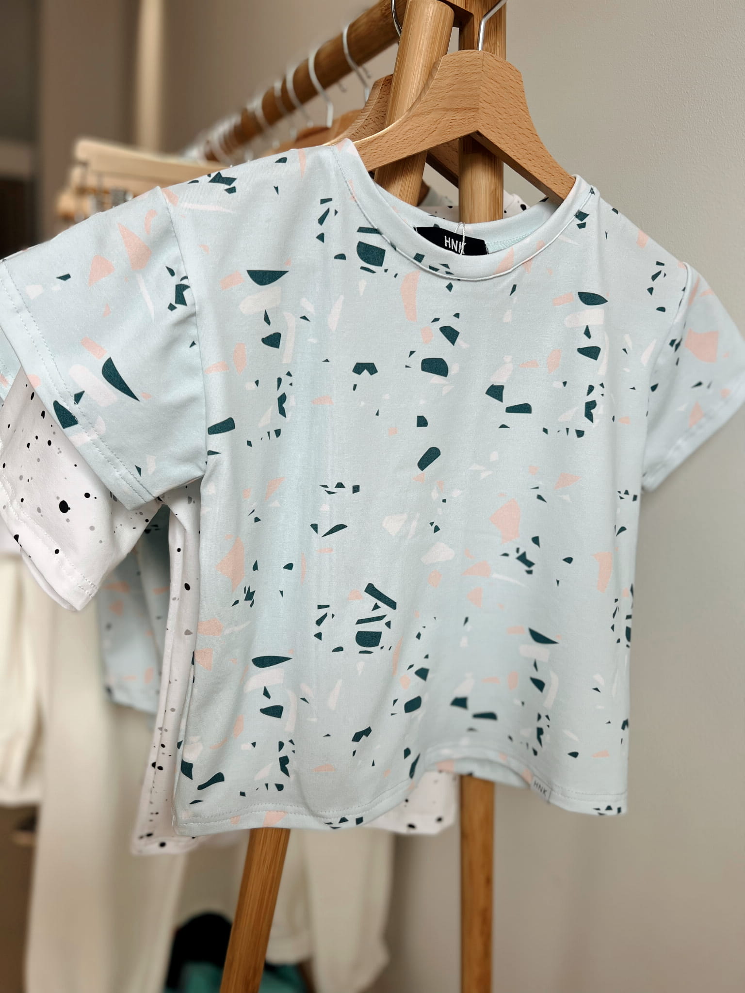 T-SHIRT DZIECIĘCY - LASTRYKO - BLUE LAGOON