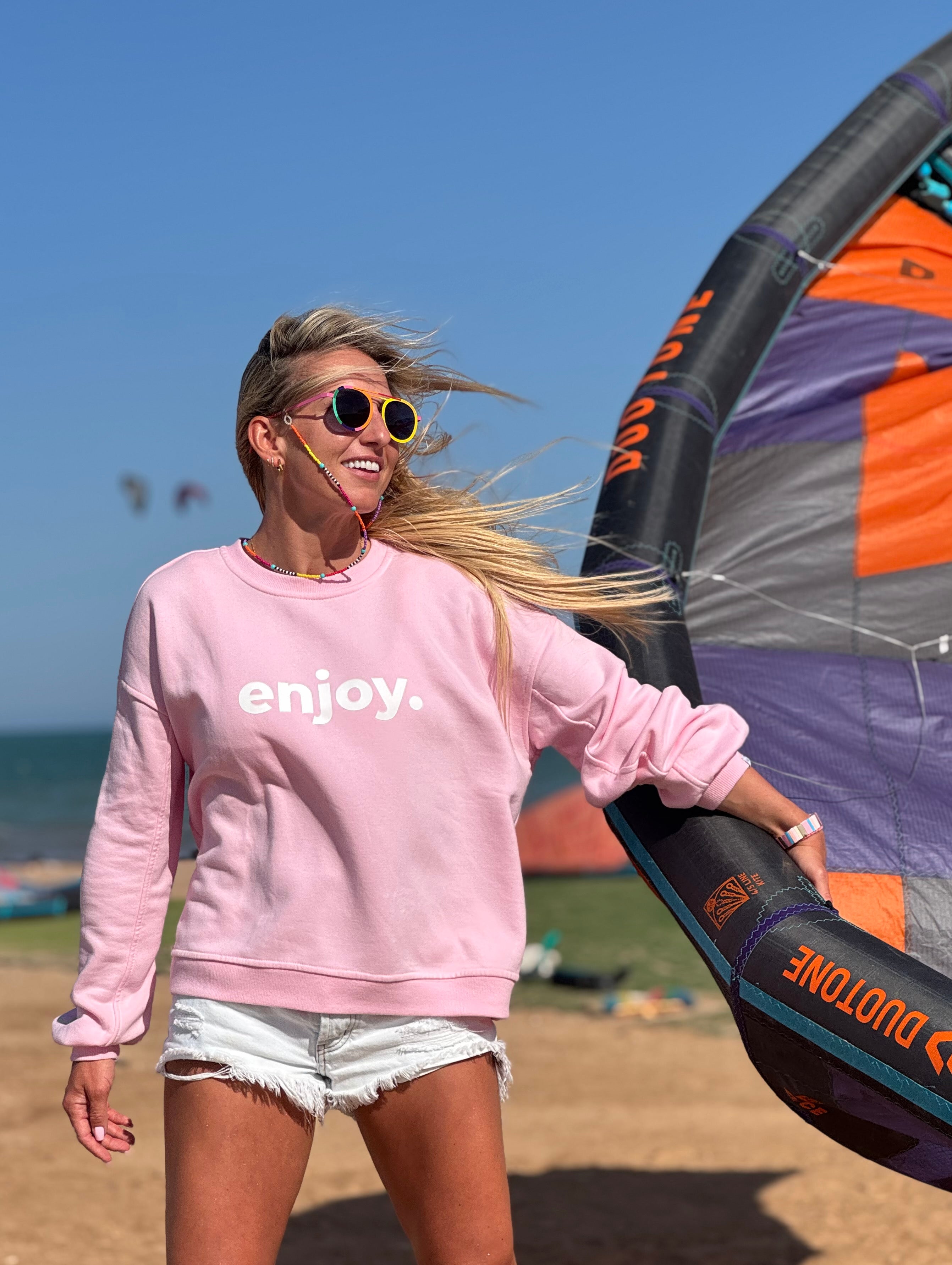 Bluza ENJOY - LIGHT PINK