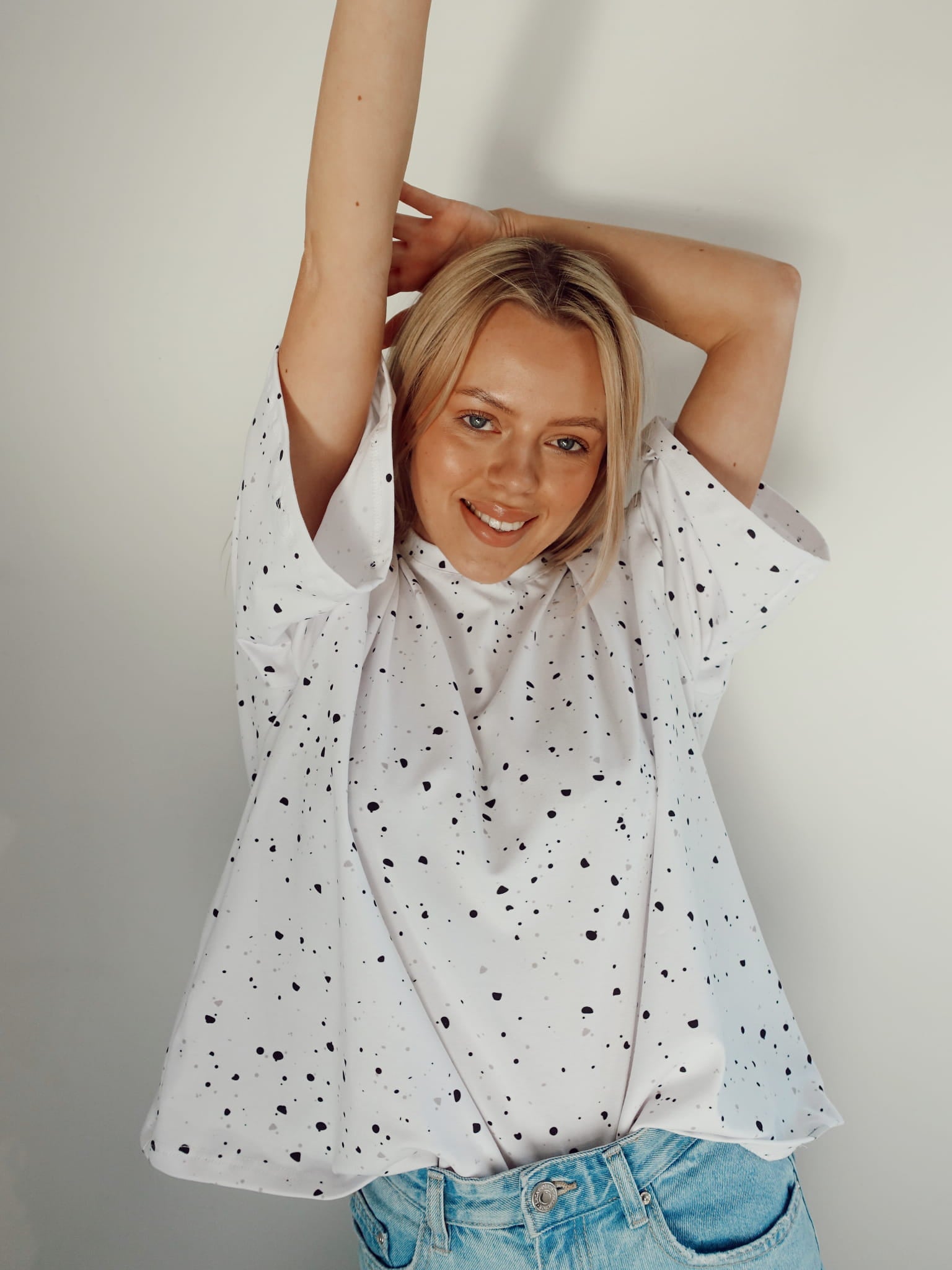 BLUZKA LASTRYKO Salt & PEPPER - BREEZE