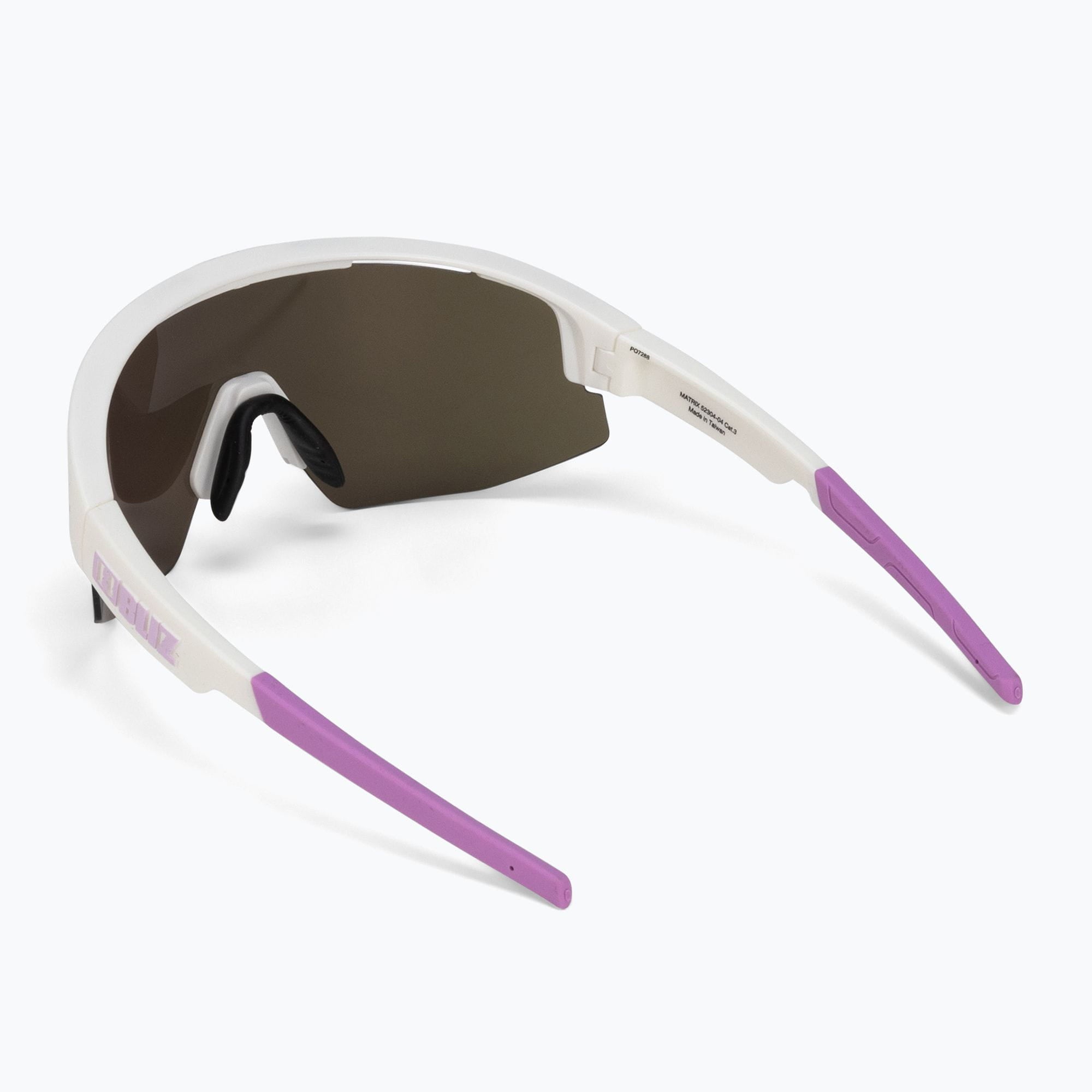Bliz Active Matrix Matt White Purple 52304-04