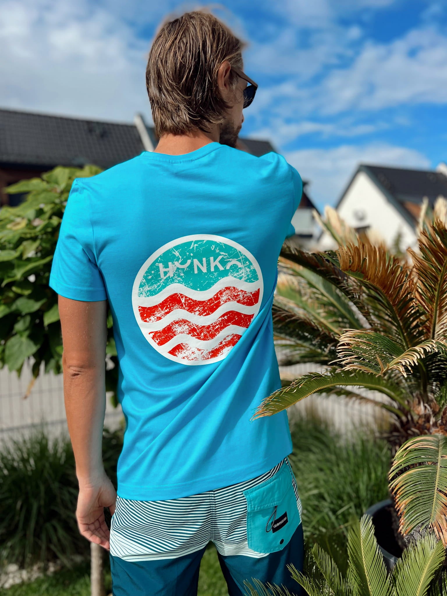 T-shirt UNISEX - TURQUOISE