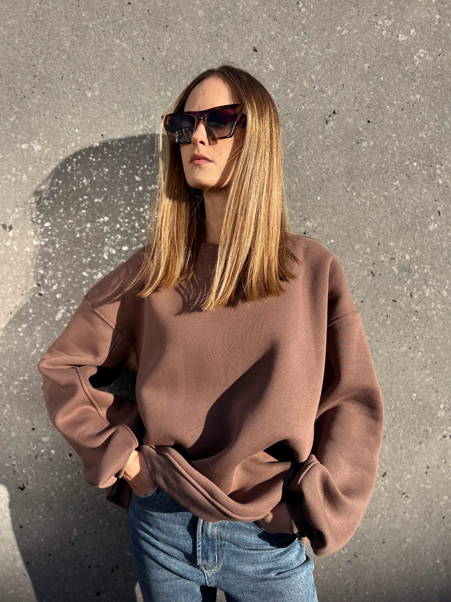 Bluza SIMPLE - MOKKA