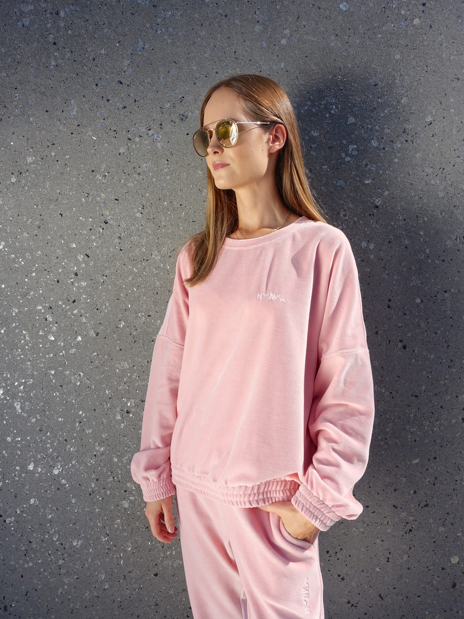 Bluza welurowa - BUDYŃ