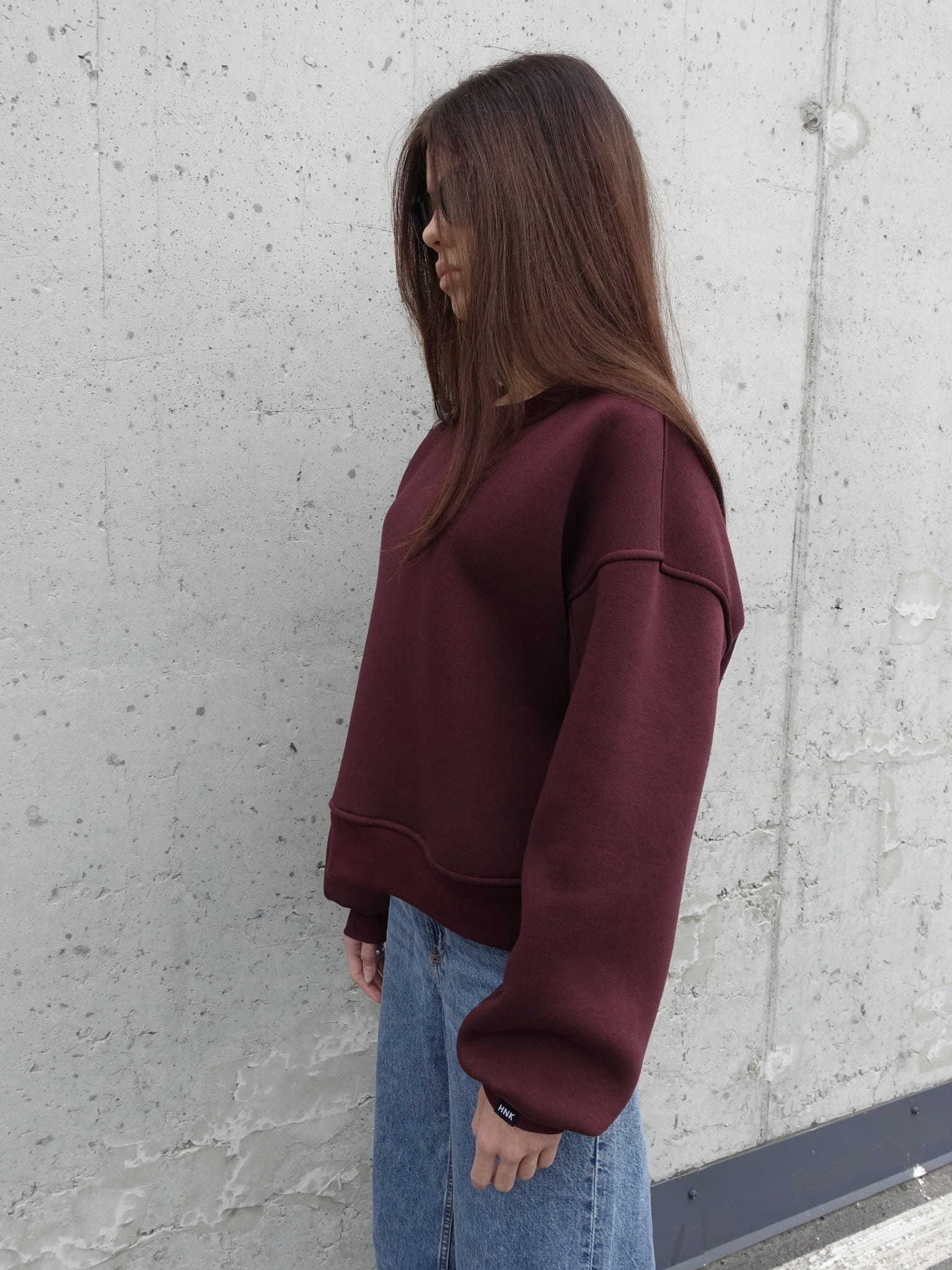 Bluza LARA - BURGUND