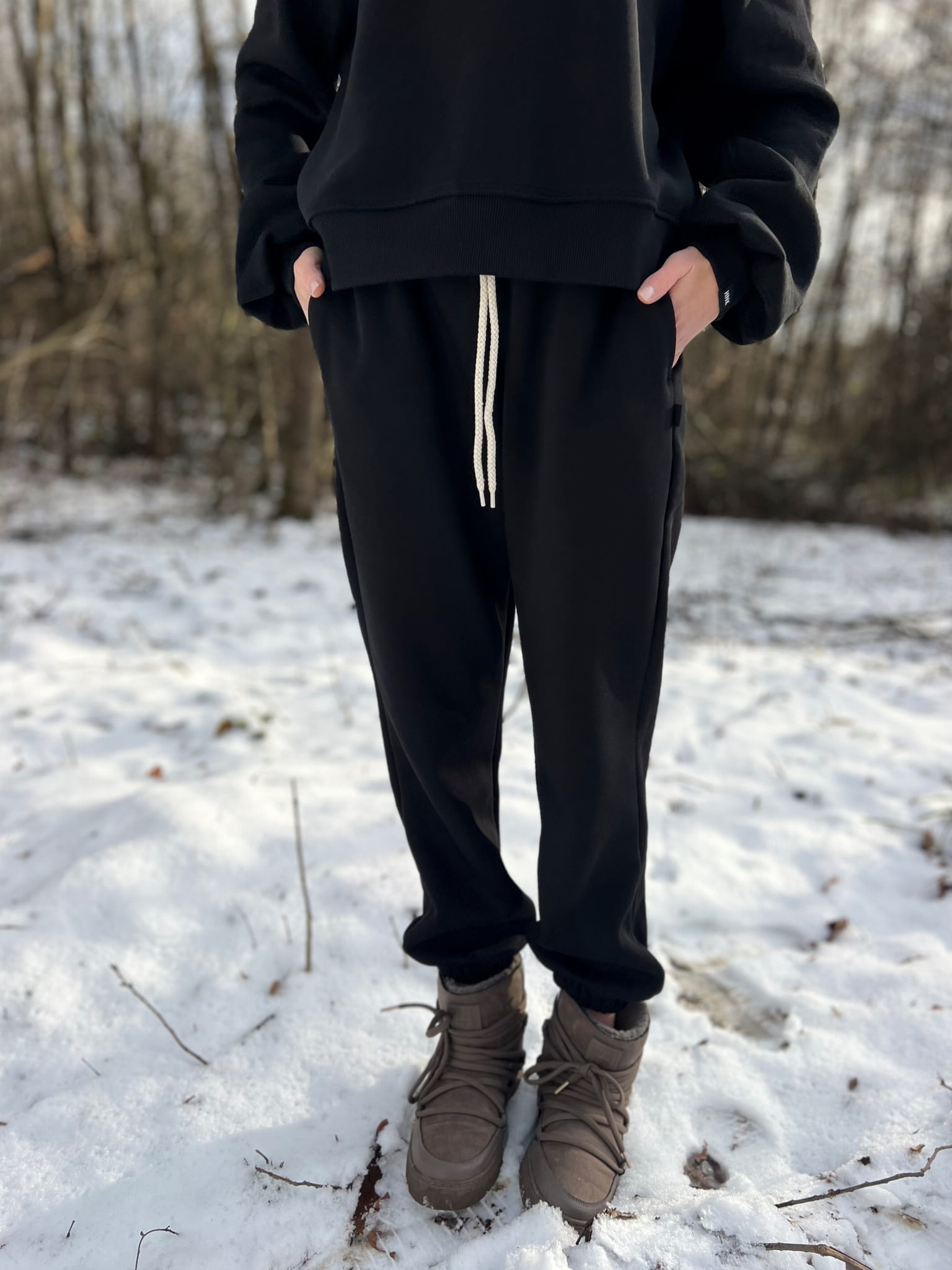 Spodnie - BLACK