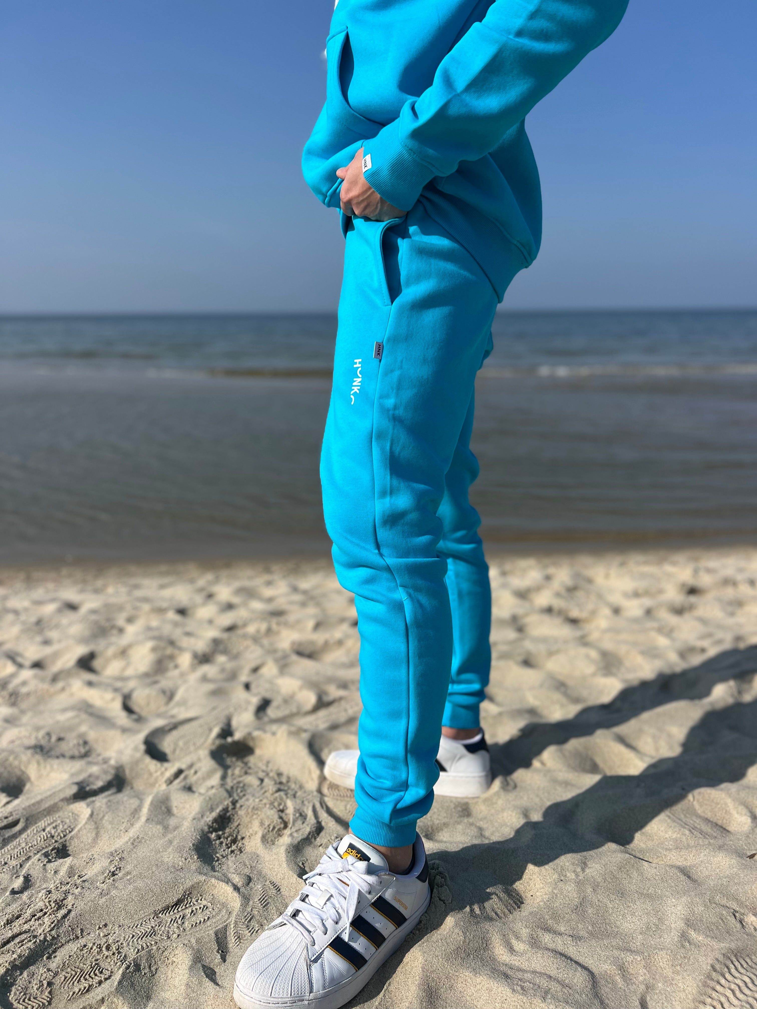 Spodnie męskie - TURQUOISE
