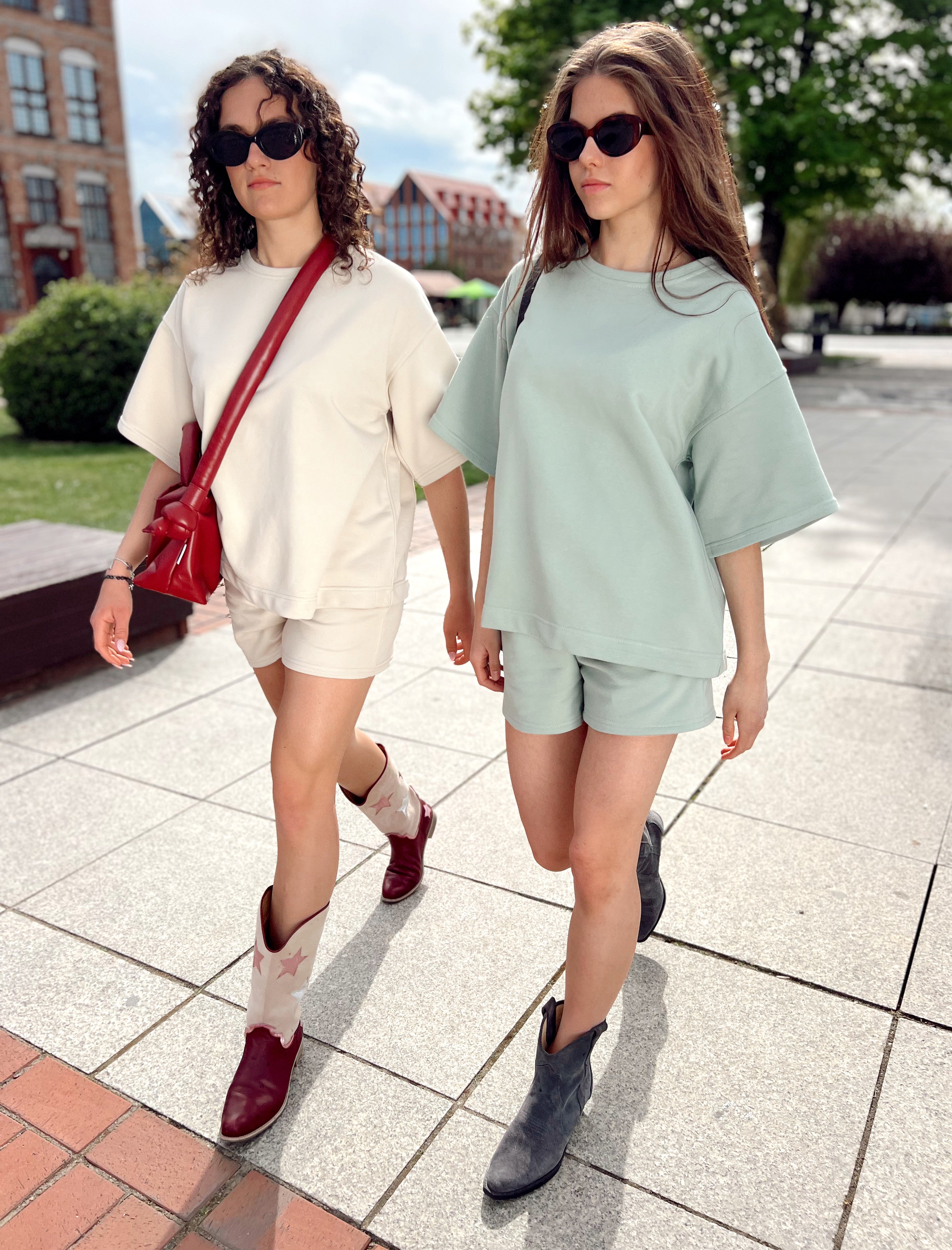 Bluzka BREEZE - OLIVE