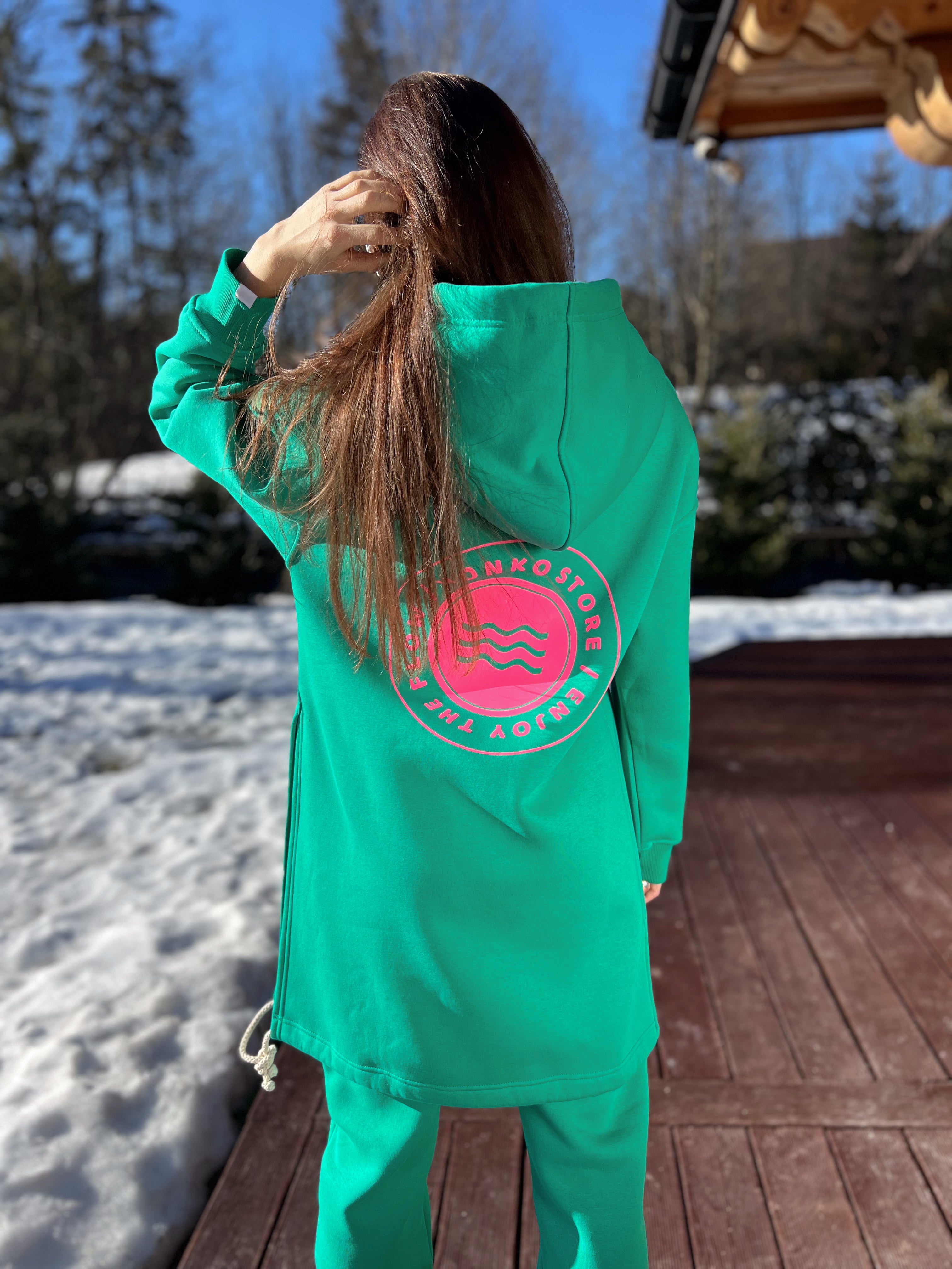 Bluza WINDY - EMERALD