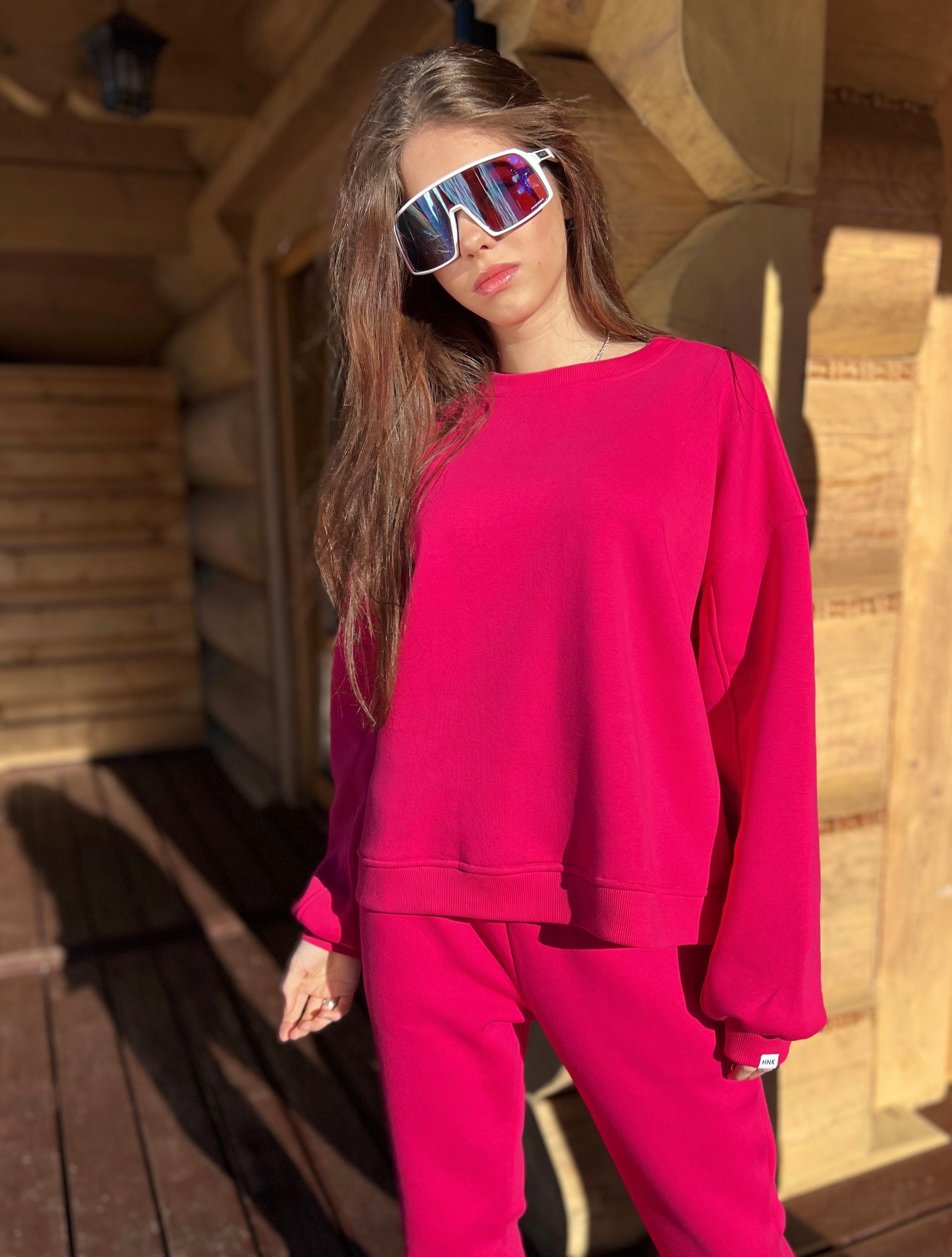 Bluza SIMPLE - RASPBERRY