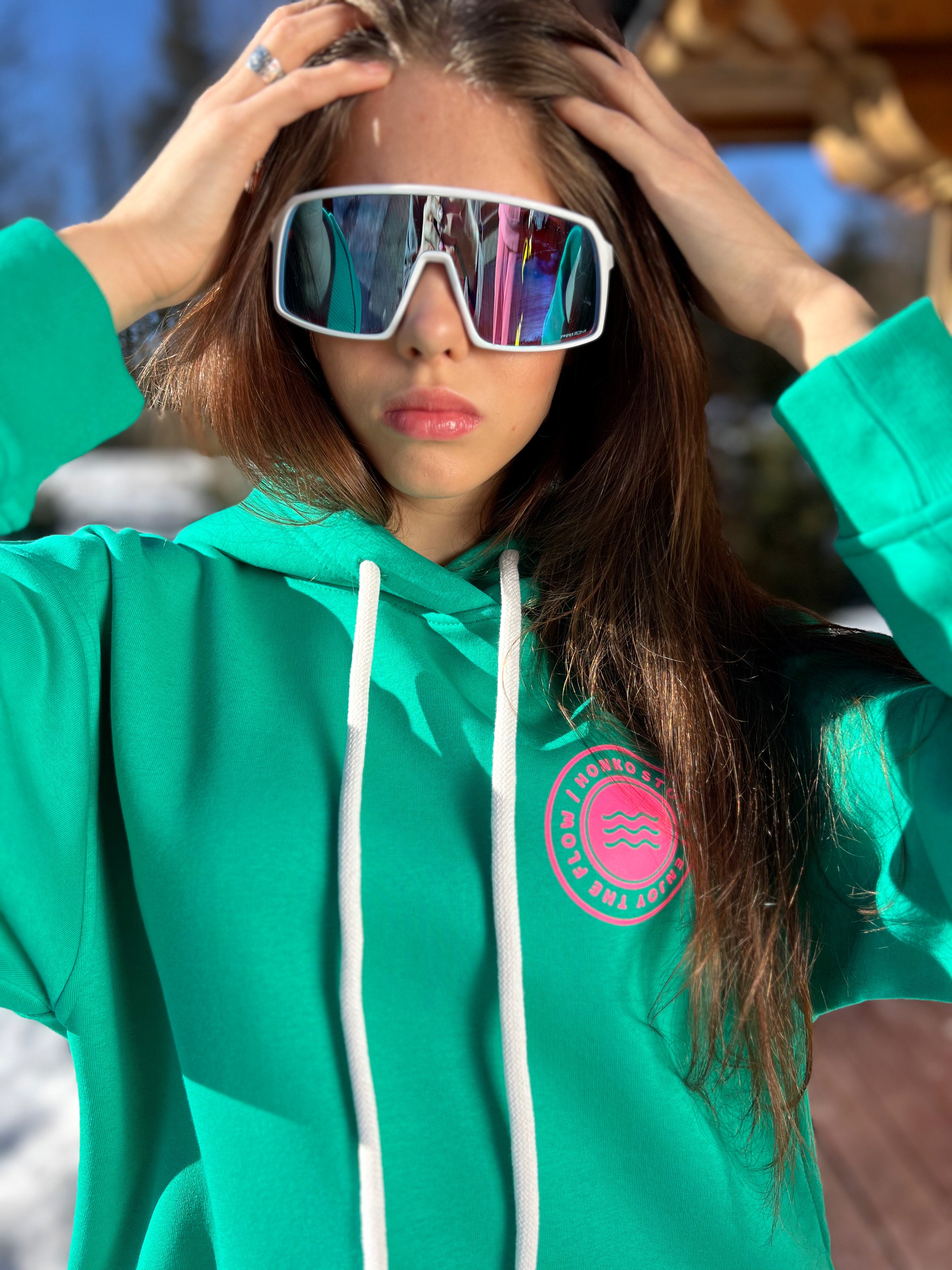 Bluza WINDY - EMERALD