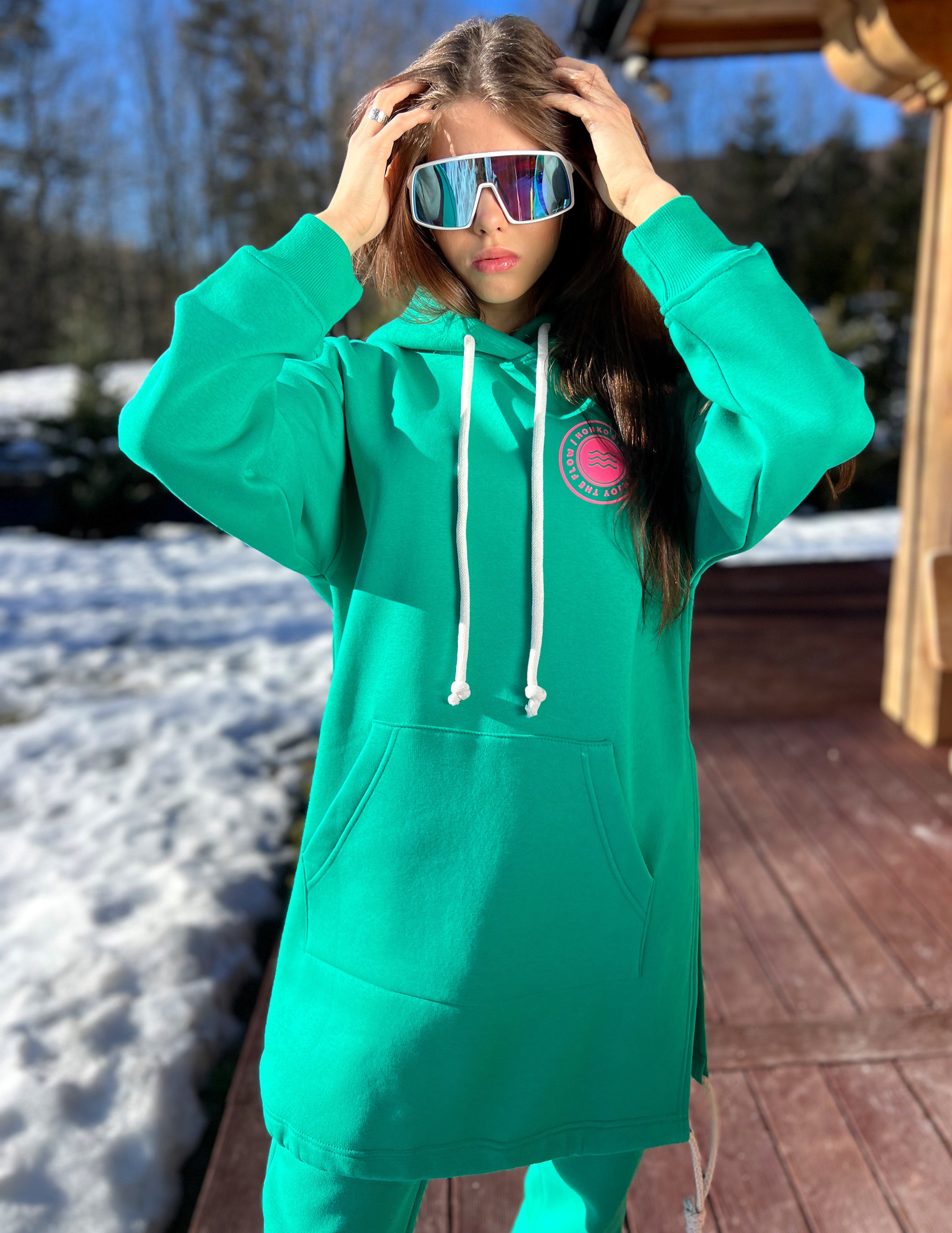 Bluza WINDY - EMERALD