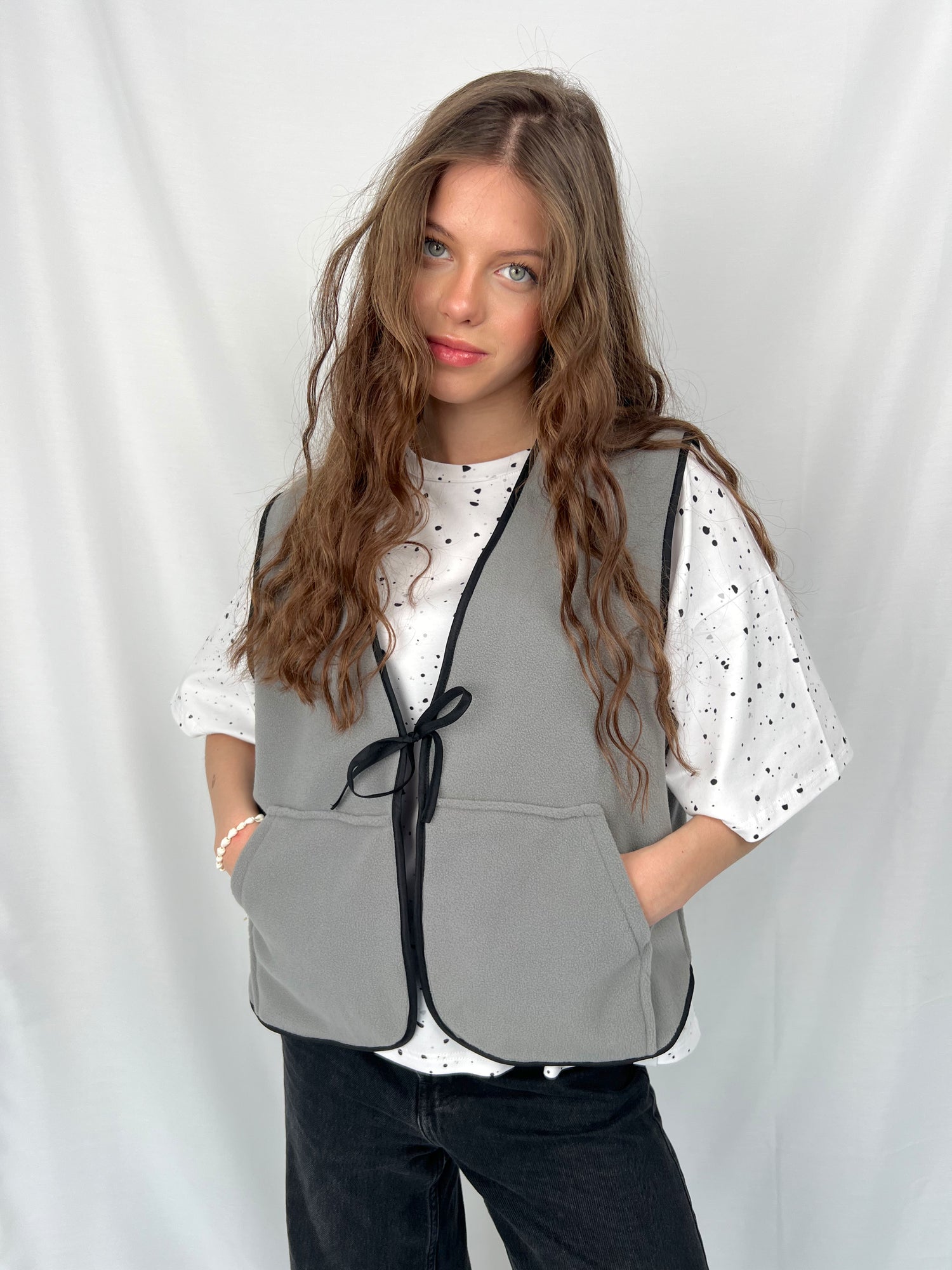 Kamizelka SARA - Grey