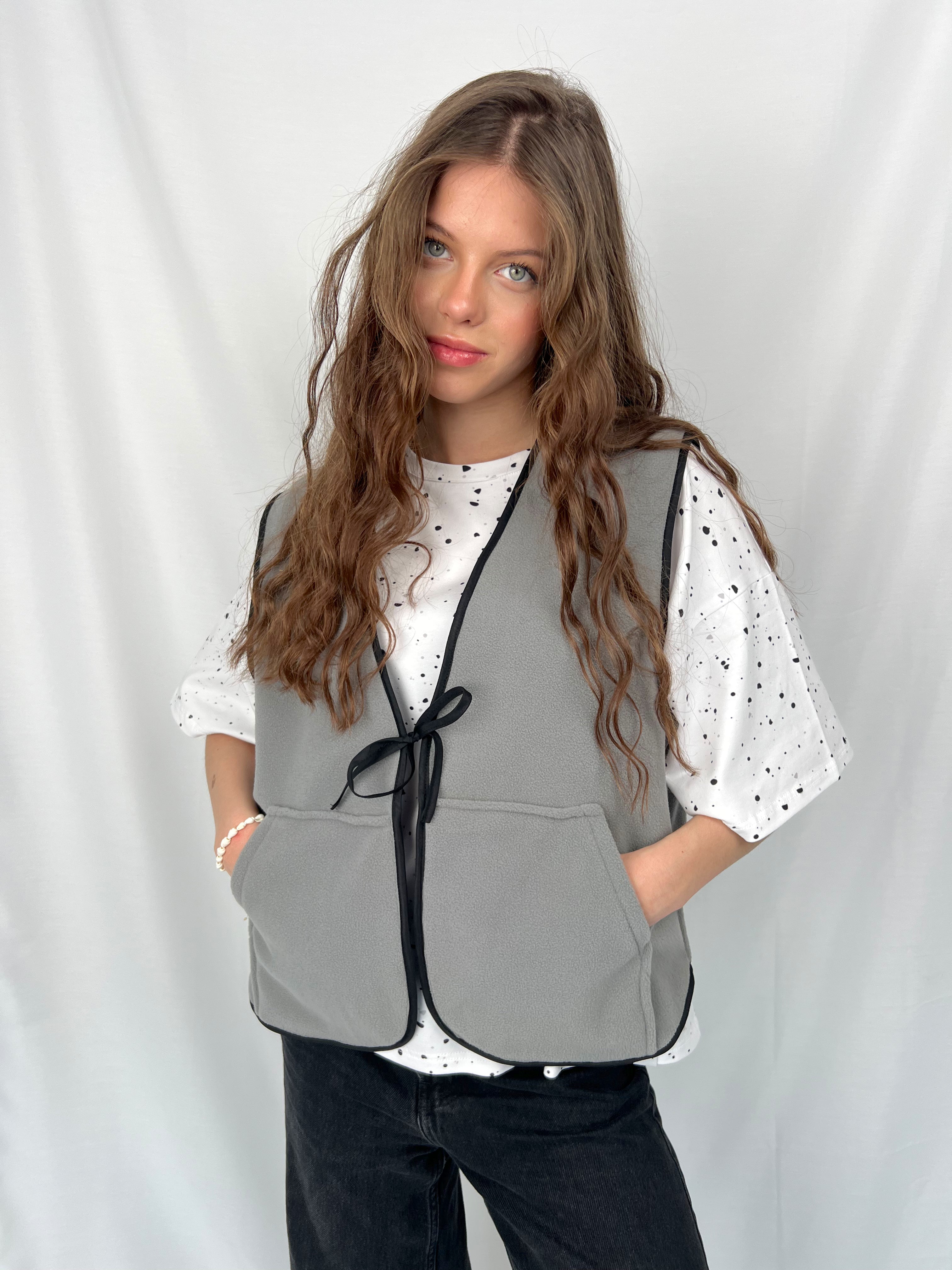 Kamizelka SARA - Grey