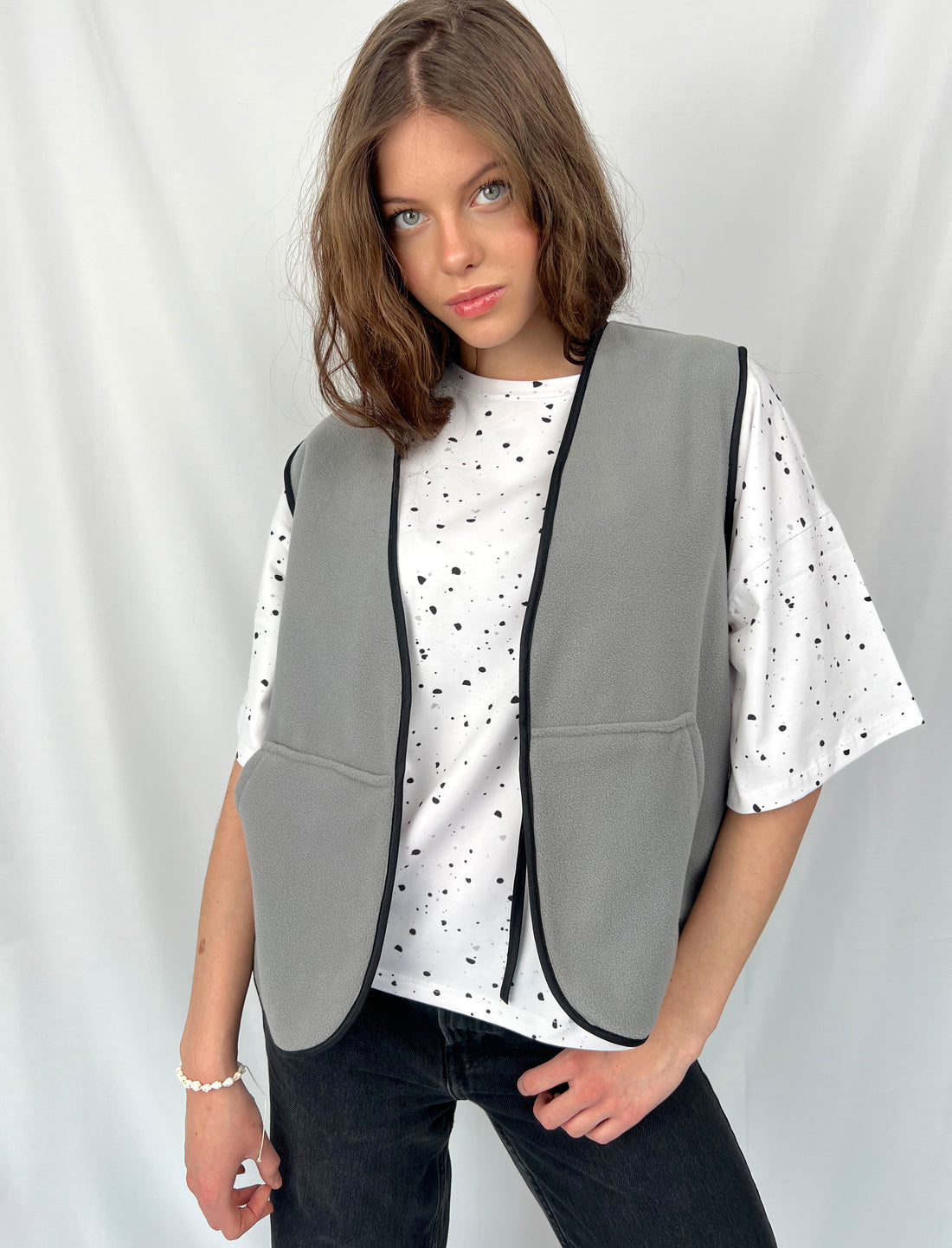 Kamizelka SARA - Grey