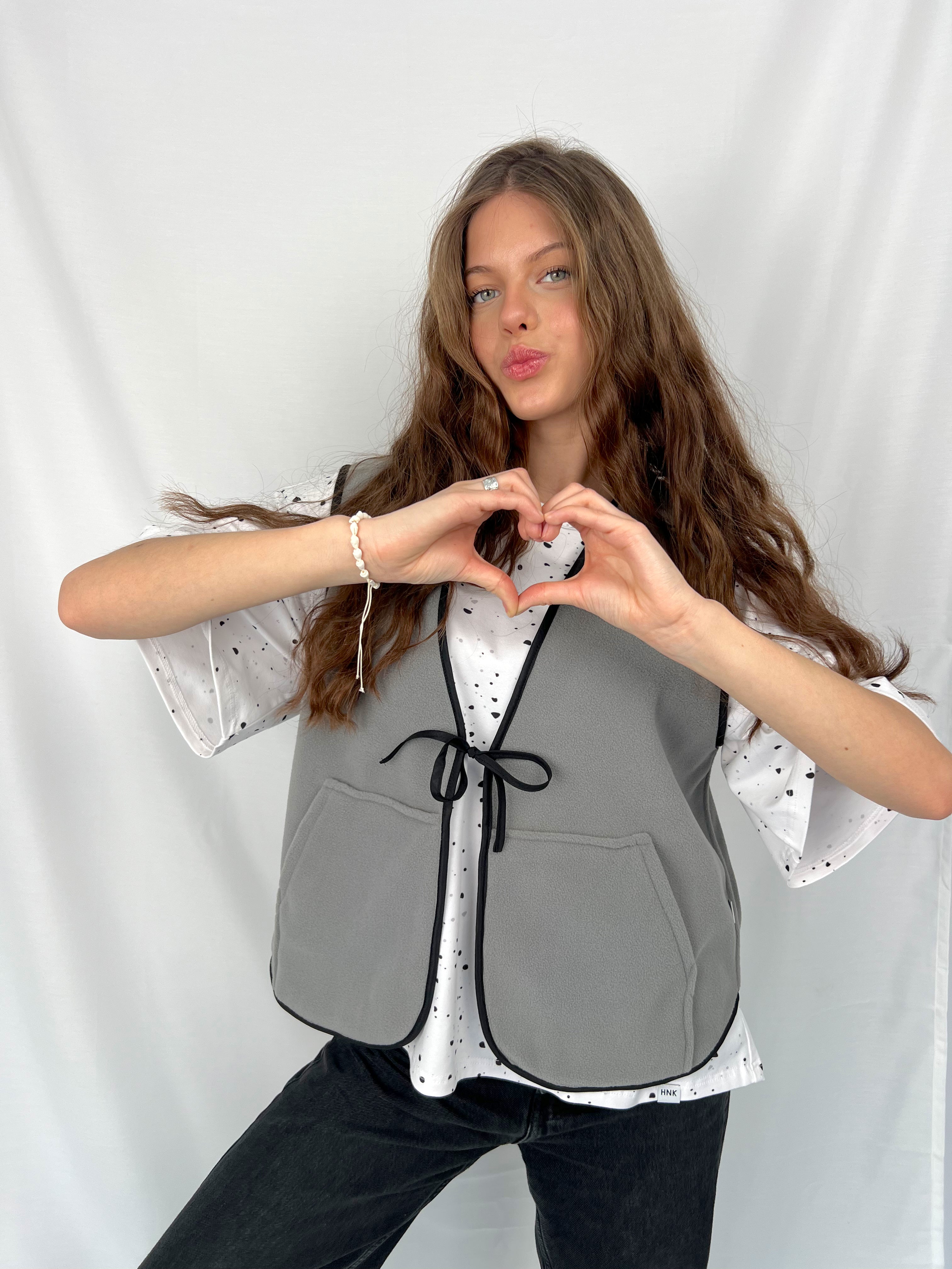 Kamizelka SARA - Grey