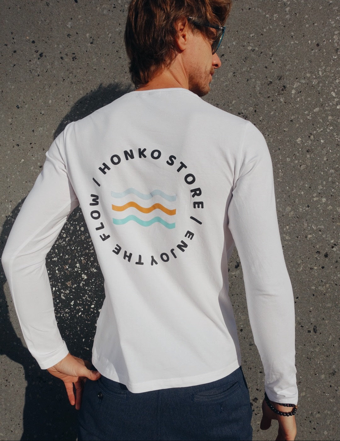 LONGSLEEVE SEASIDE - ON THE WAVE - UNISEX