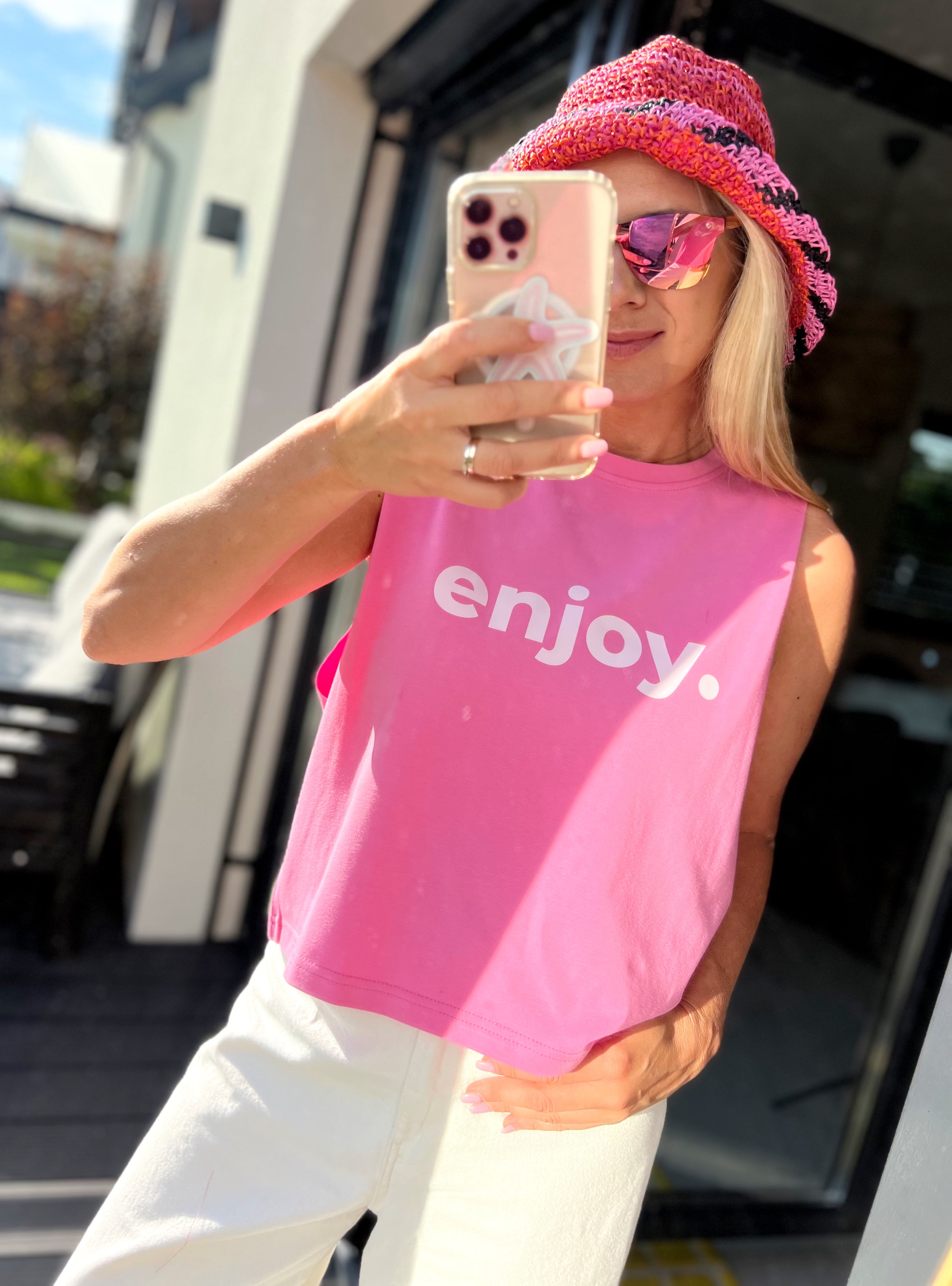 Top ENJOY - PINK