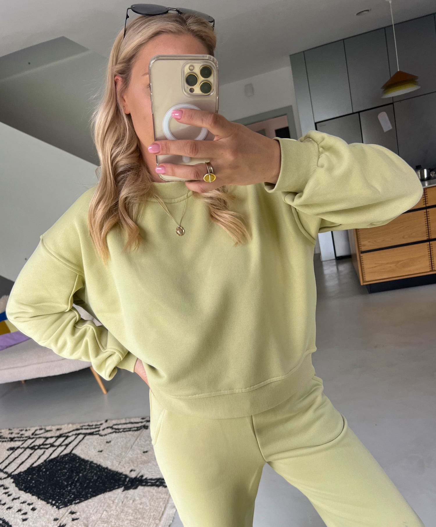 Bluza LARA - PISTACCHIO
