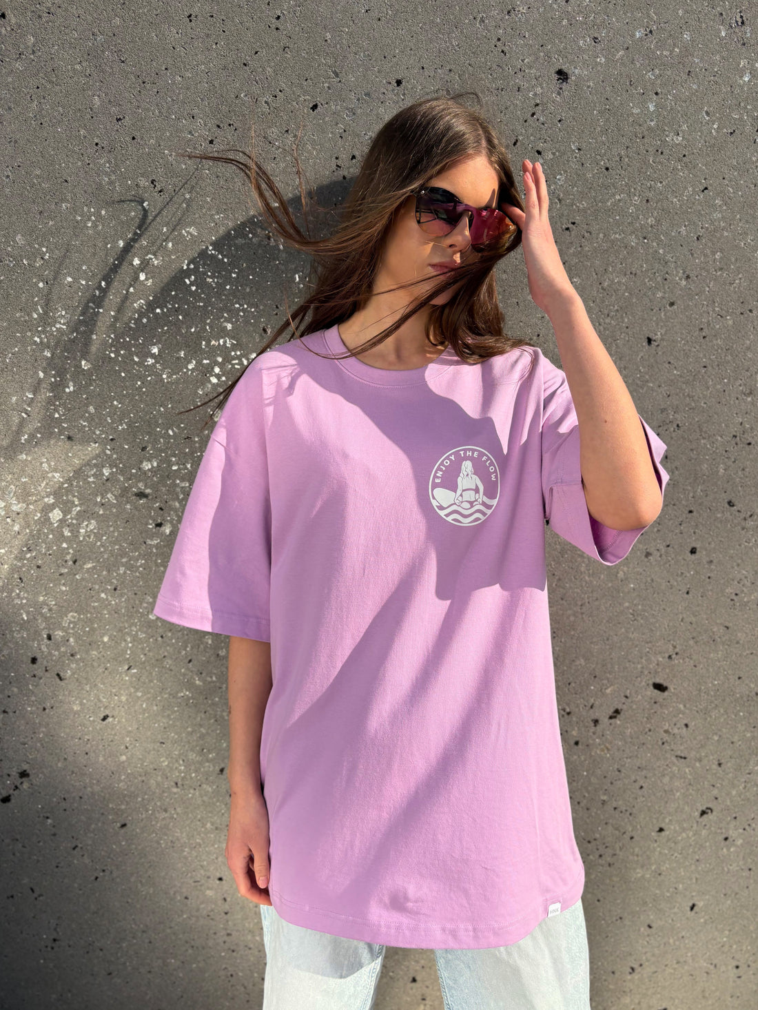 T-shirt OH GIRL! - Lilac