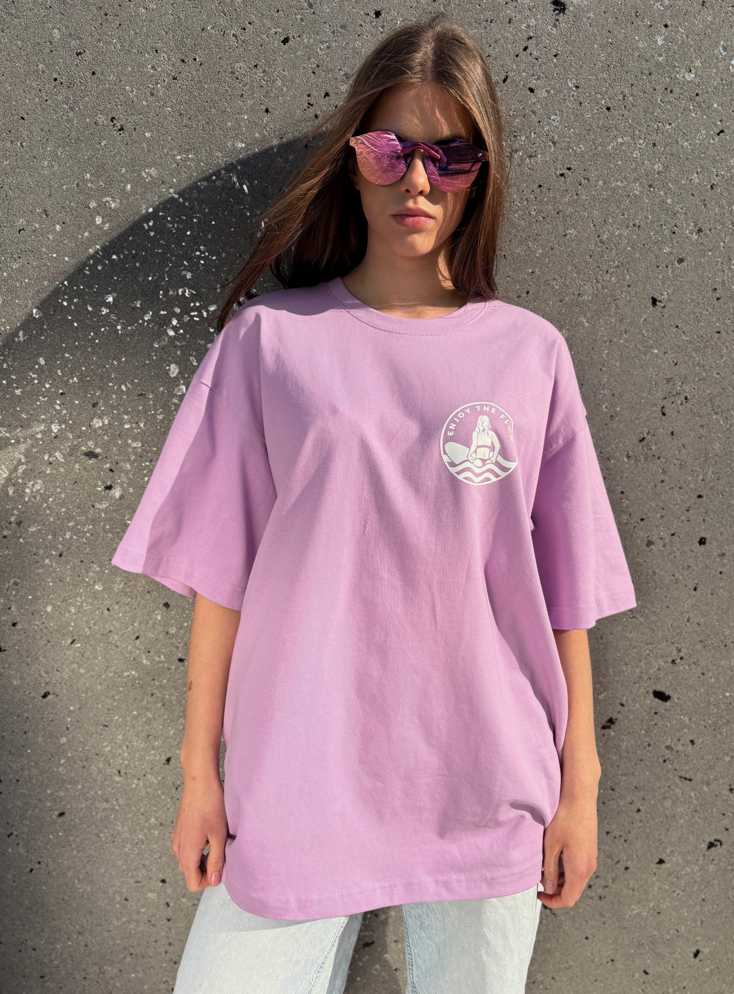 T-shirt OH GIRL! - Lilac