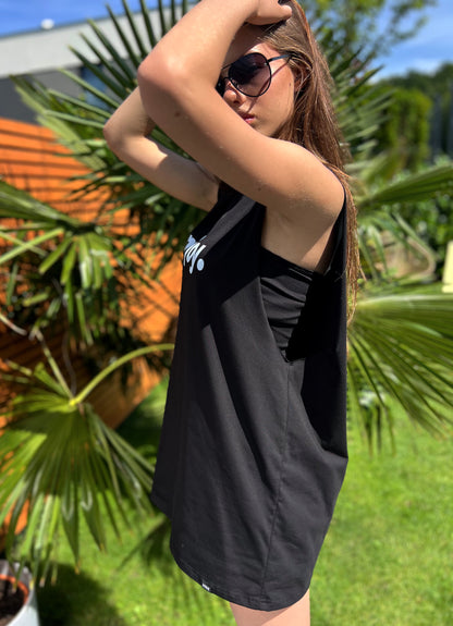 Top HAWAII ENJOY - BLACK