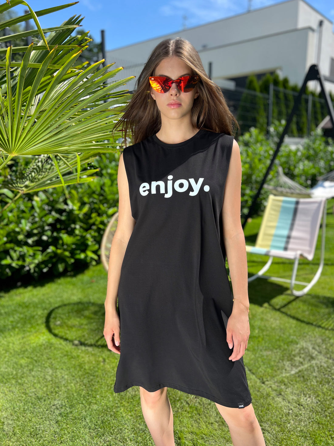 Sukienka HONOLULU ENJOY - BLACK
