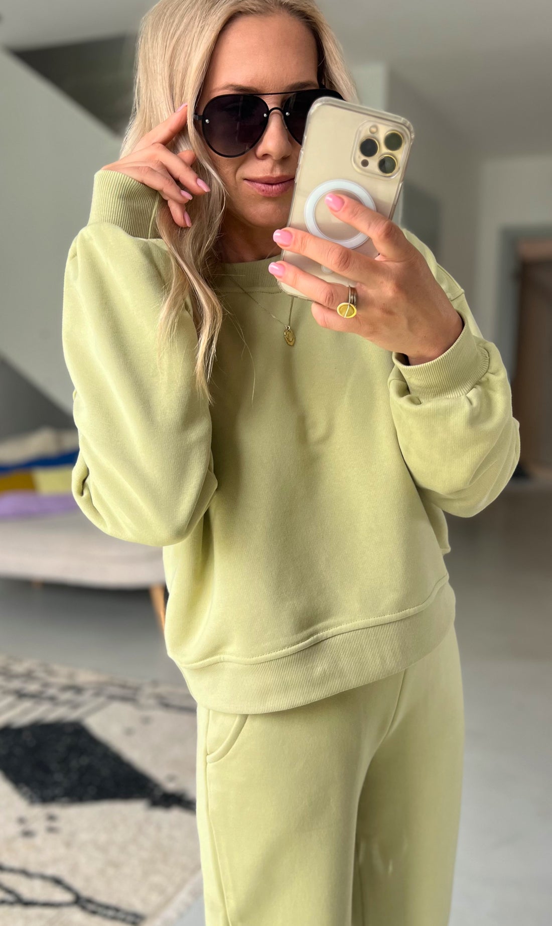 Bluza LARA - PISTACCHIO