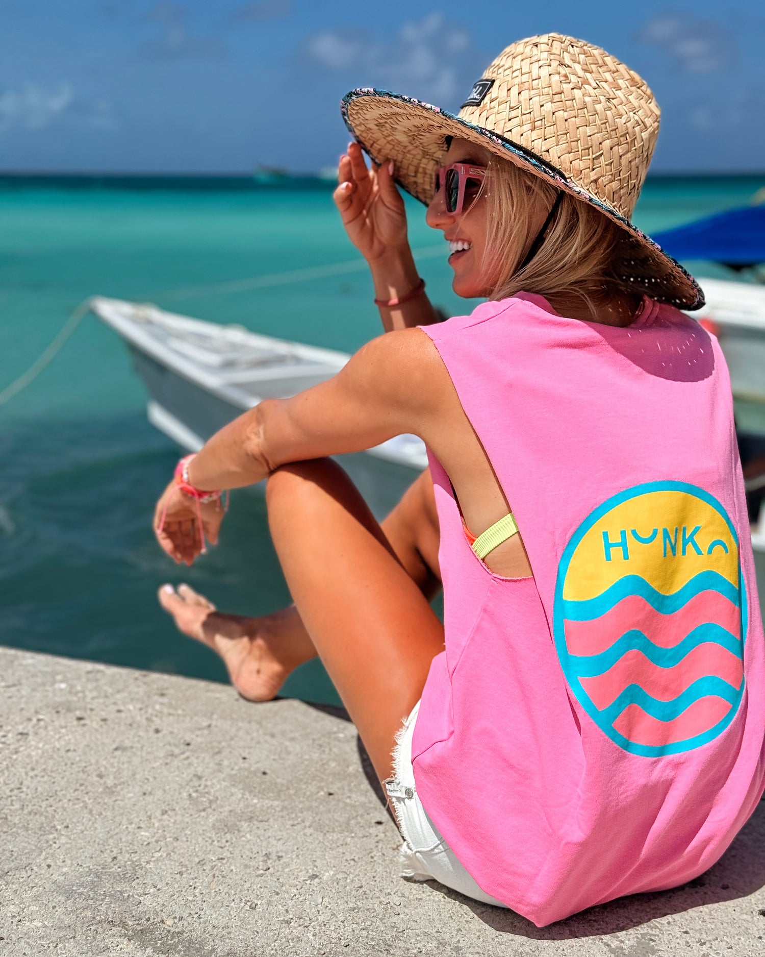 Top HAWAII - PINK