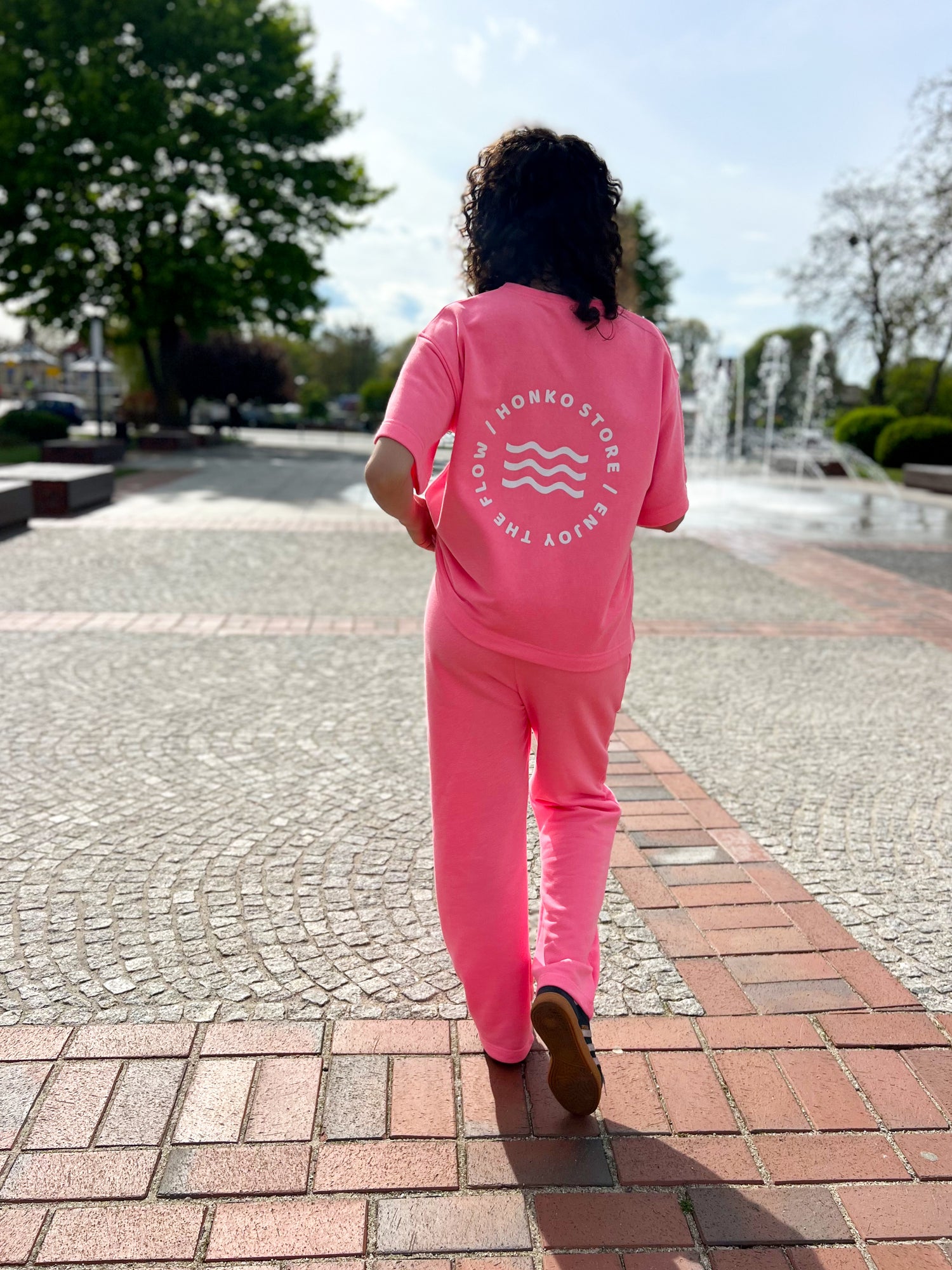 Spodnie - NEON PINK
