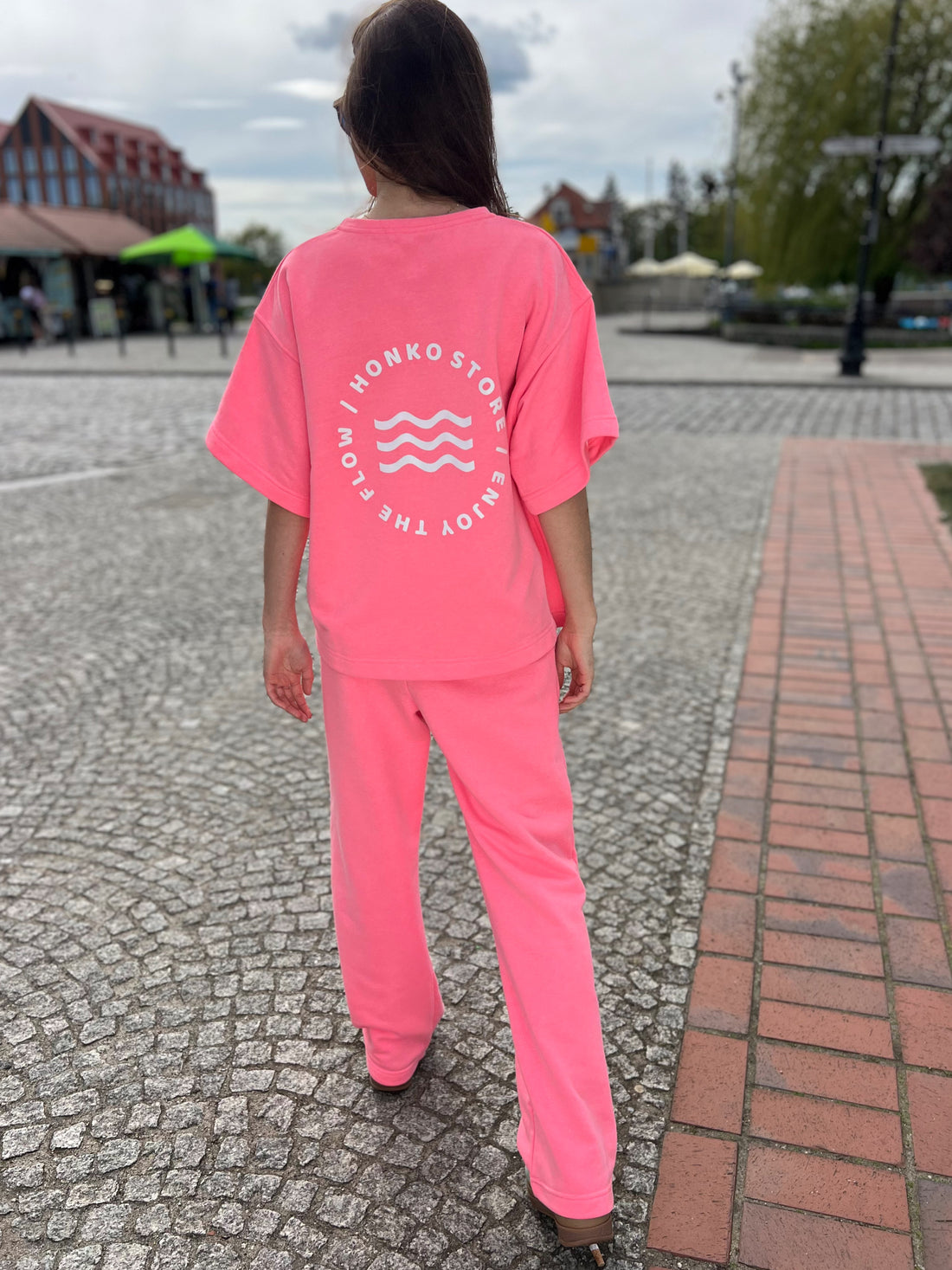 Spodnie - NEON PINK