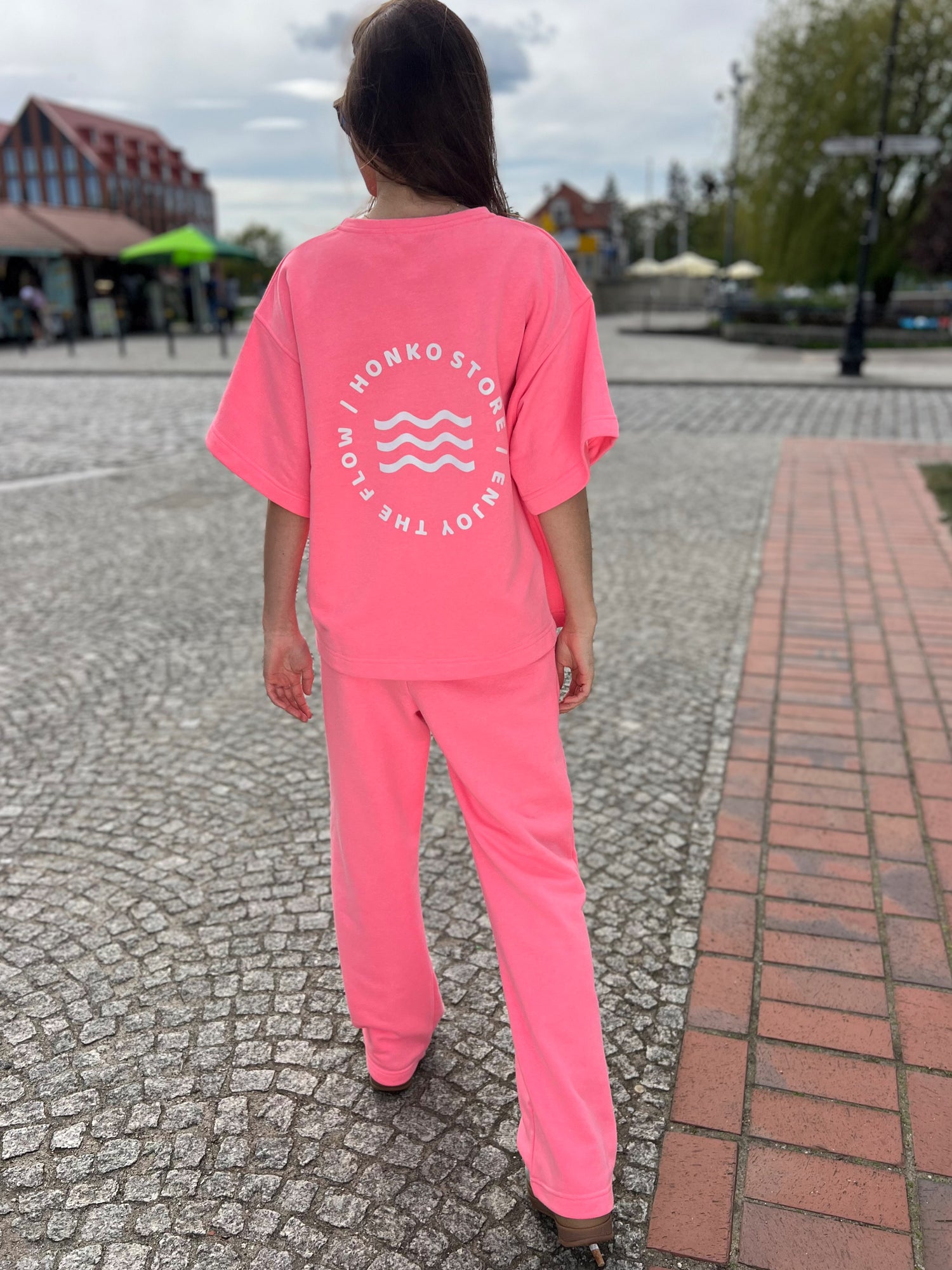 Spodnie - NEON PINK
