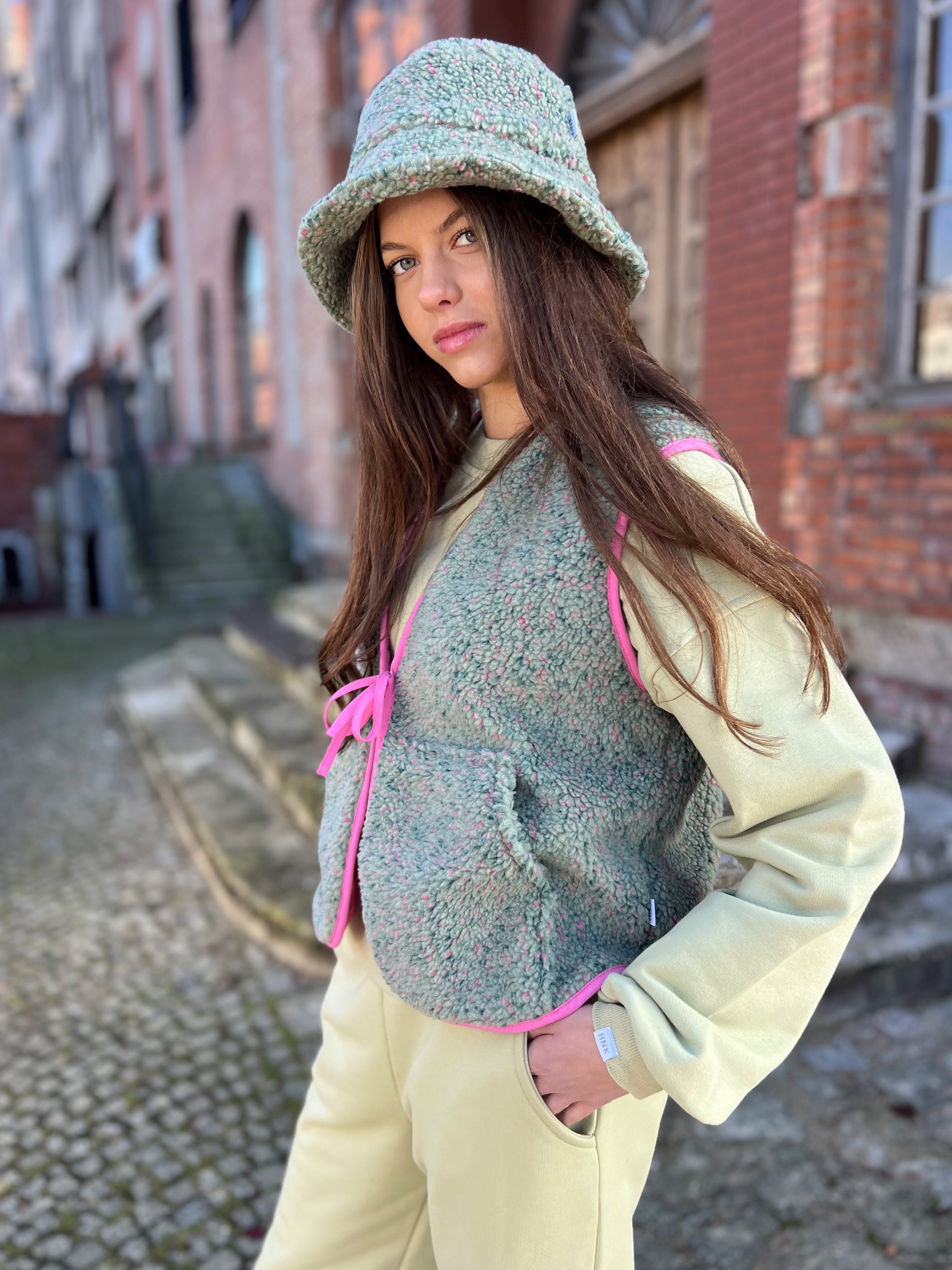 Kamizelka Luisa - Green Melange