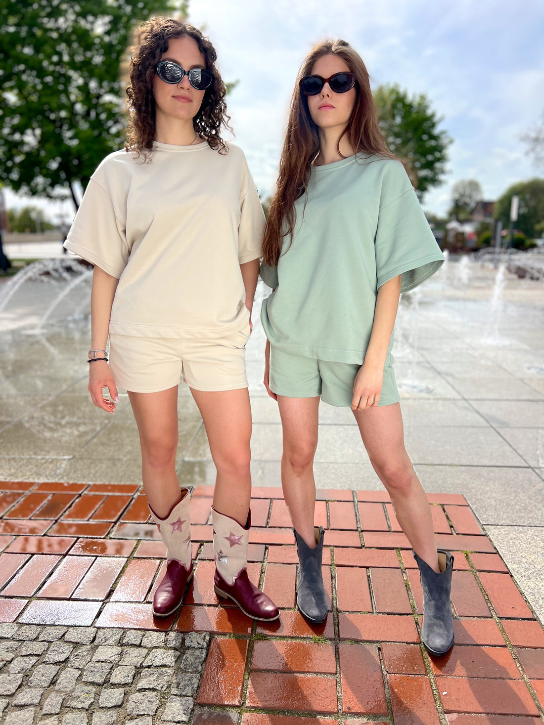 Spodenki - OLIVE